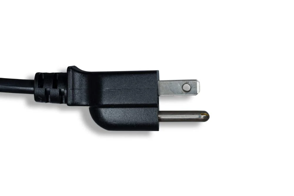 Power Cord Extension and Splitter, NEMA 5-15P to NEMA 5-15R x 2, 14 AWG, 15A, 125V (ZWACPQAH-14) - Image 3
