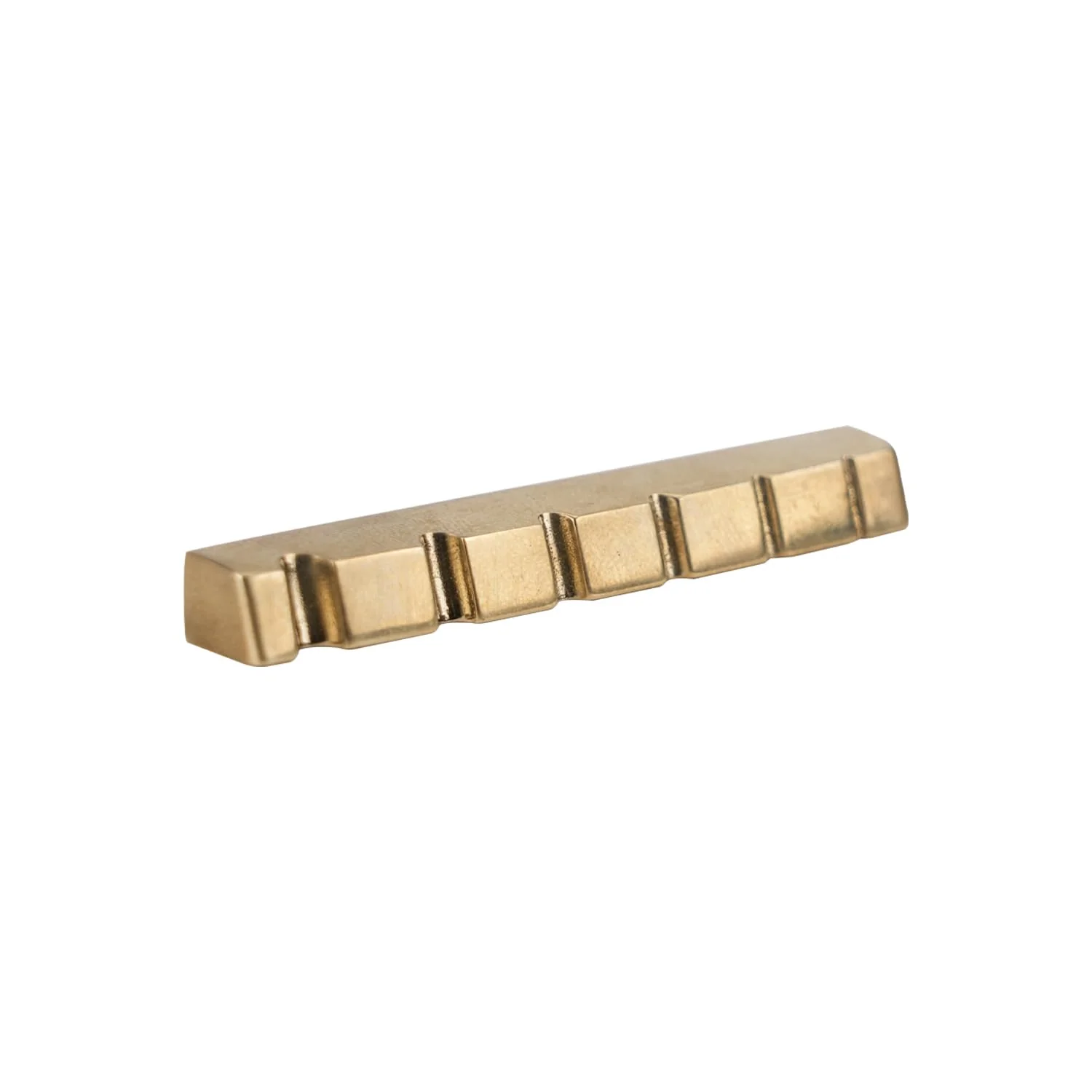 Pre-Slotted Bass guitar Brass nuts 6 string Bass Top Nut 54mm x 6mm - Image 4
