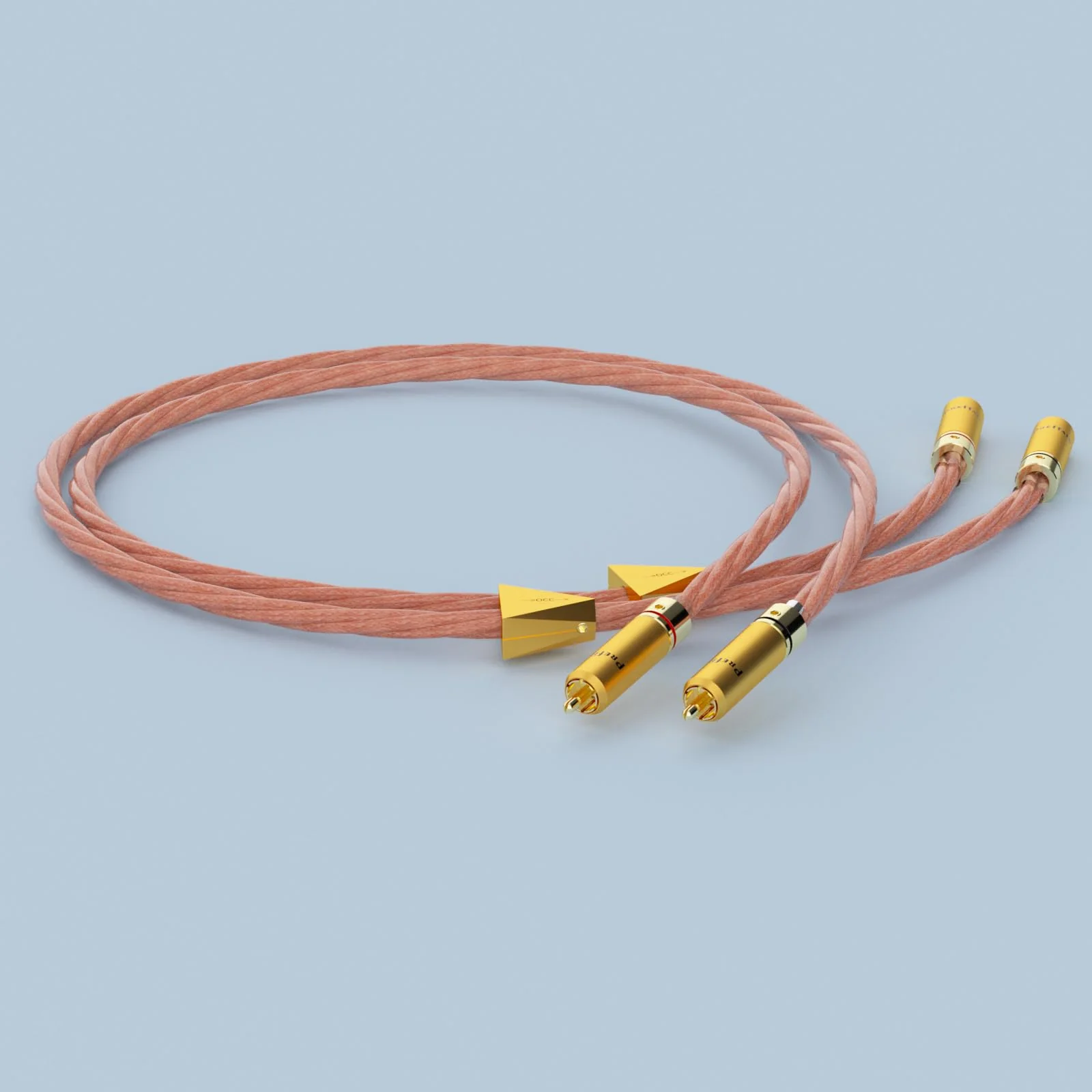 Preffair X461 1 Pair OCC Cables 15AWG 4 x 1.5mm2 RCA Audio Cable with Gold Plated RCA Connectors for Speaker, Subwoofer, Turntable, AMP, DAC (1.5M/4.9FT, X461R1786G) - Image 8
