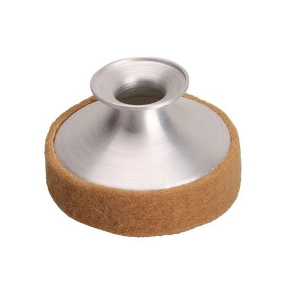 Premium Silencer Soprano Tenor Alto Saxophone Mute, Light-weight Aluminum Mute Silencer Metal Dampener for Sax Saxophone, Practice Tools (Soprano Saxophone) Soprano Saxophone