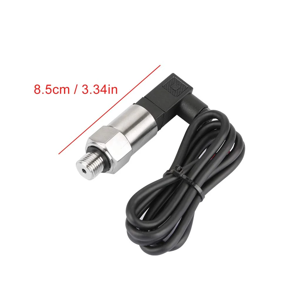 Pressure Transmitter, 4-20 mA Output G1/4 Inch Silicon Pressure Sensor for Water, Gas, Fuel, Oil or Air Pressure (0-1MPA) - Image 6