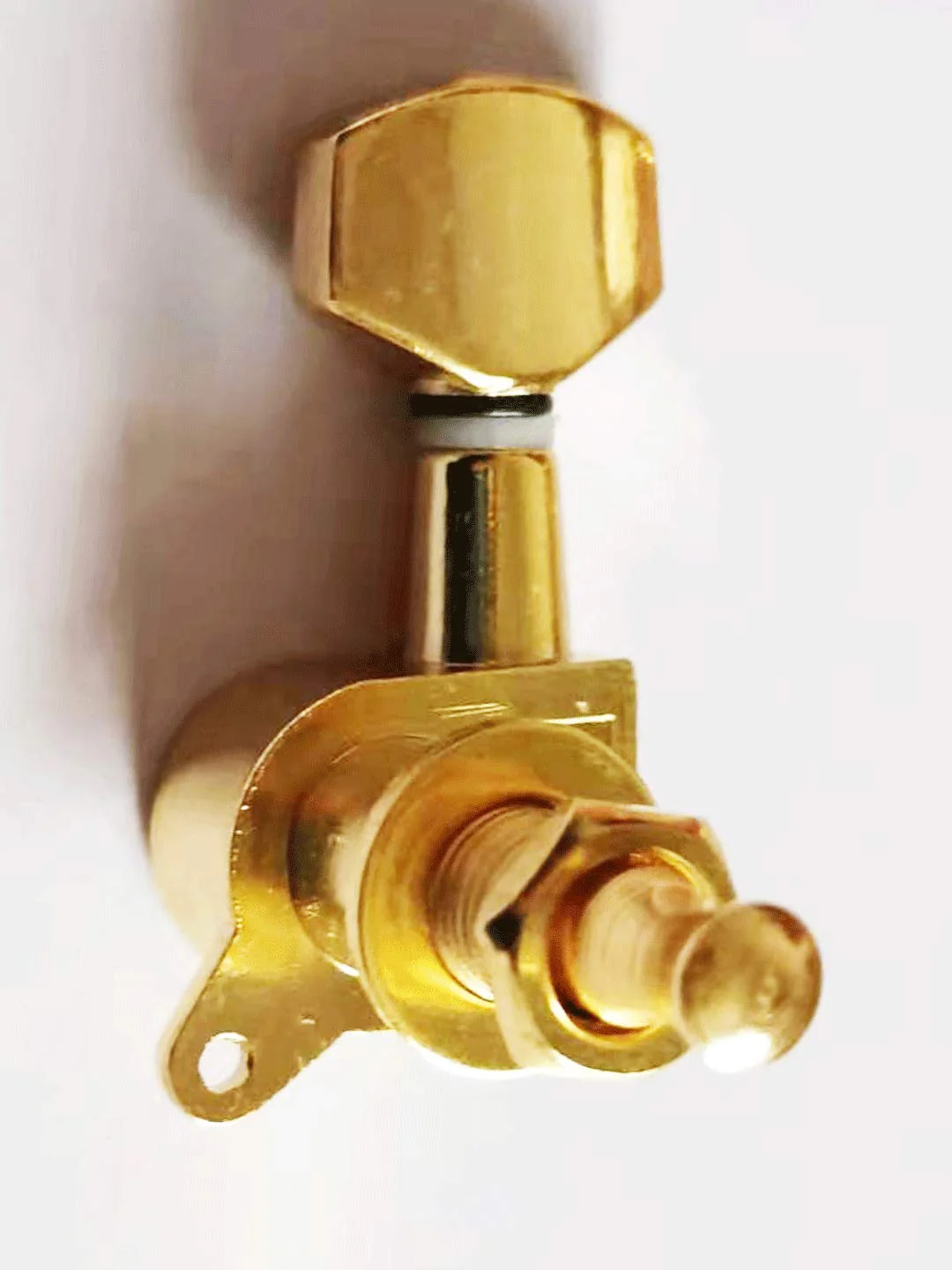 Pro 6 inline Guitar Tuners String Tuning Pegs Machines Heads Set for Fender Stratocaster Telecaster Electric Guitar Parts,Gold. HY-QTN01-S6GD - Image 4