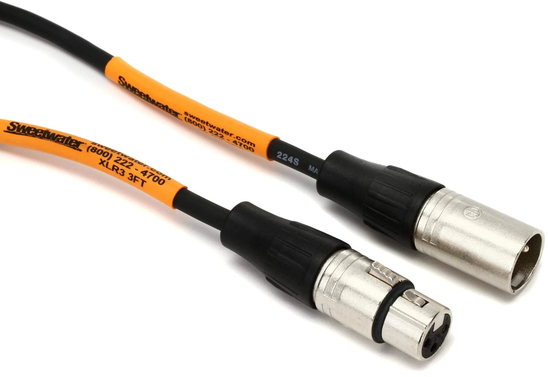 Pro Co EXM-3 Excellines XLR-XLR Patch Cable - 3 Feet