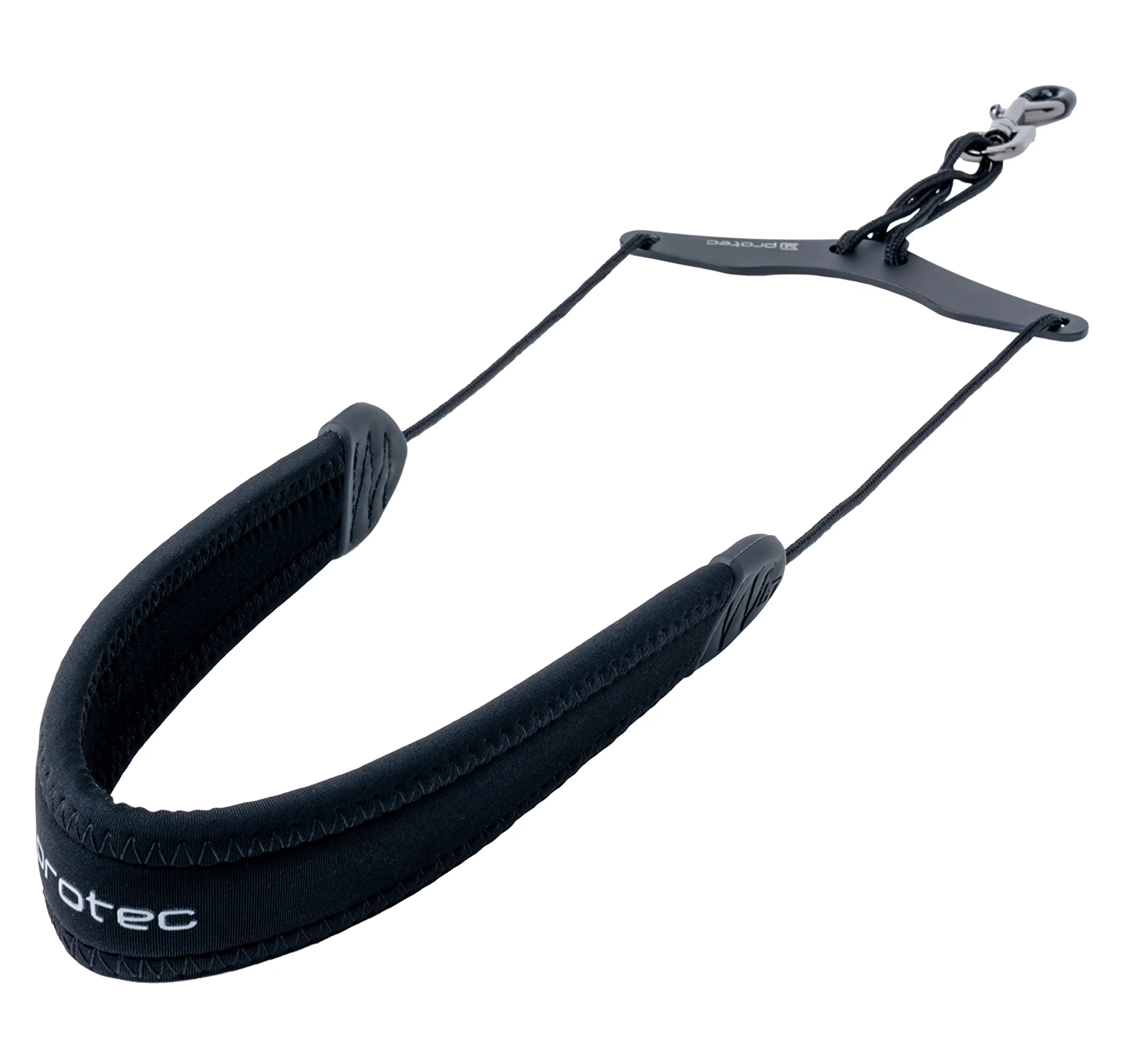 Pro-Tec 22-Inch Neoprene Saxophone Neck Strap with Comfort Bar - Black (Model NB310M) Regular - Image 4