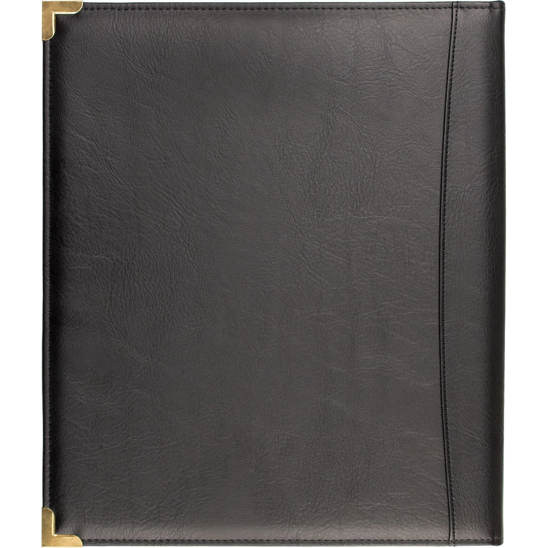 Pro Tec F2BK Deluxe Sheet Music Folder,Black Padded with Brass Corners - Image 4