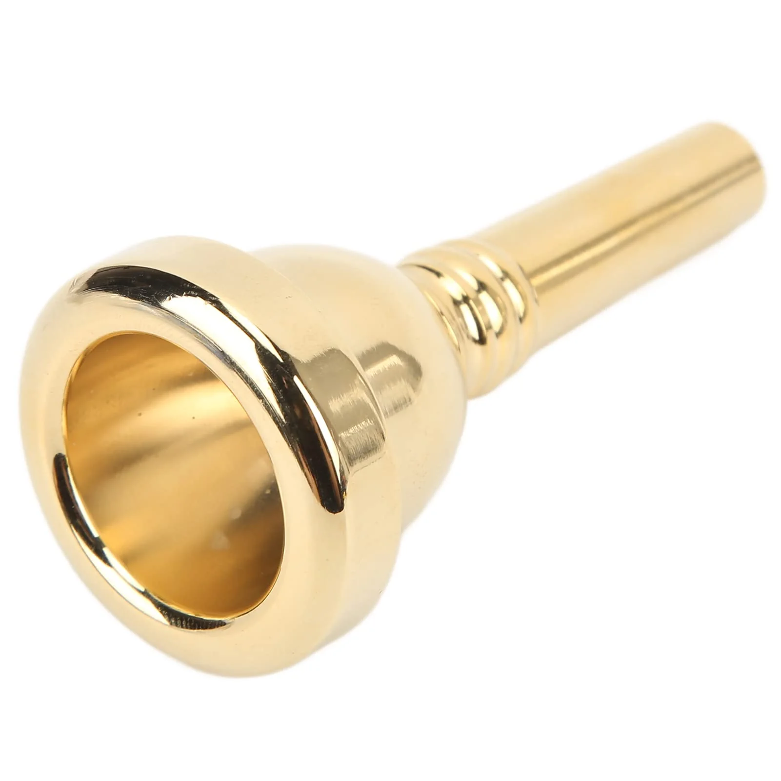Professional Alto Trombone Mouthpiece, Gold Plated Copper Mouthpiece for Clear Sound, Durable Design for Beginners and Musicians, Ideal Gift for Trombone Players