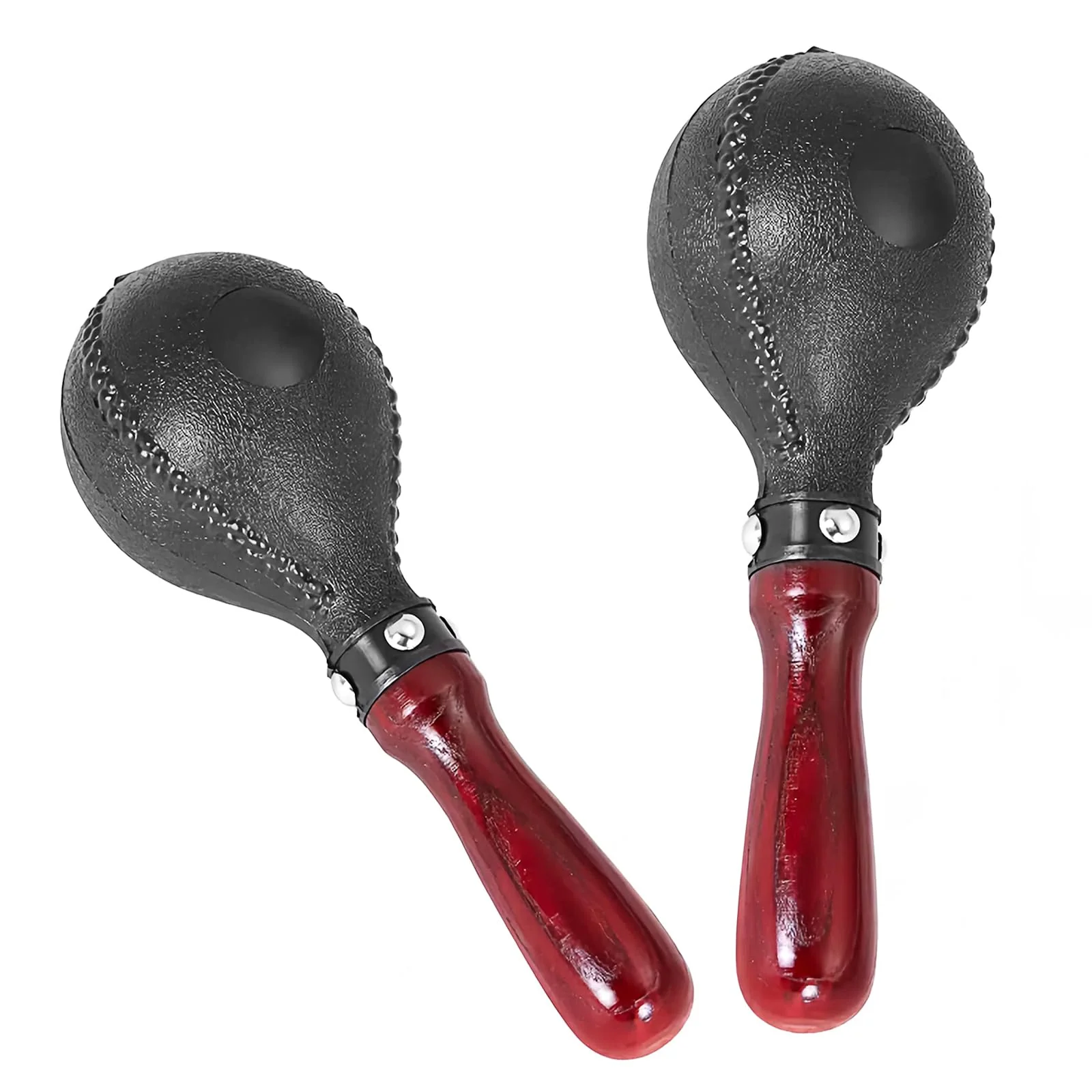 Professional Maracas for Musicians Vibrant Rattle Percussion Shakers with Ergonomic Wooden Handles - Versatile & Durable for Live Performance, Recording, and Education
