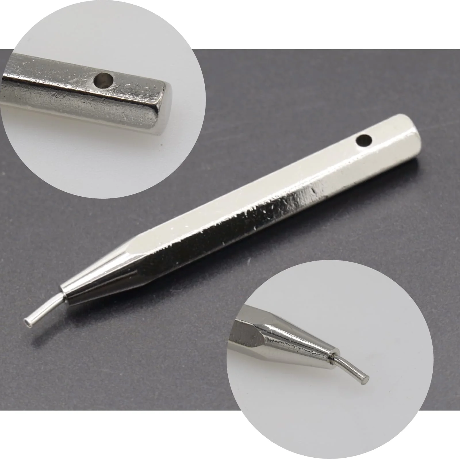 Professional Violin Chin Rest Shaft Screwdriver, Violin Chinrest Installation Adjustment Tool, Easily Secure Replace Violin Chin Rests, Convenient Violin Accessory Silver - Image 3