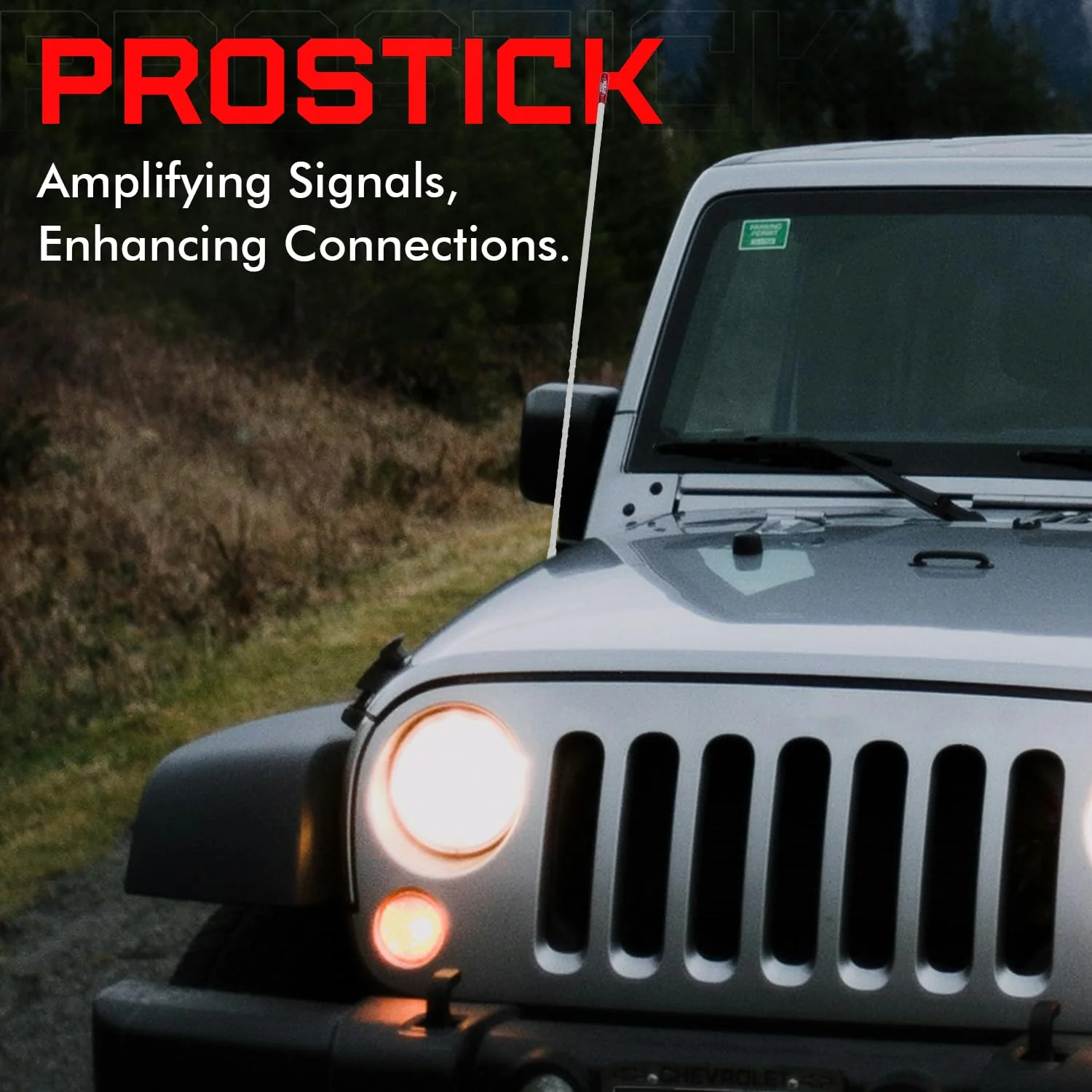 Prostick 2-Foot Fiberglass Passive CB Antenna – White, Handles Up to 1000W Input - Image 5