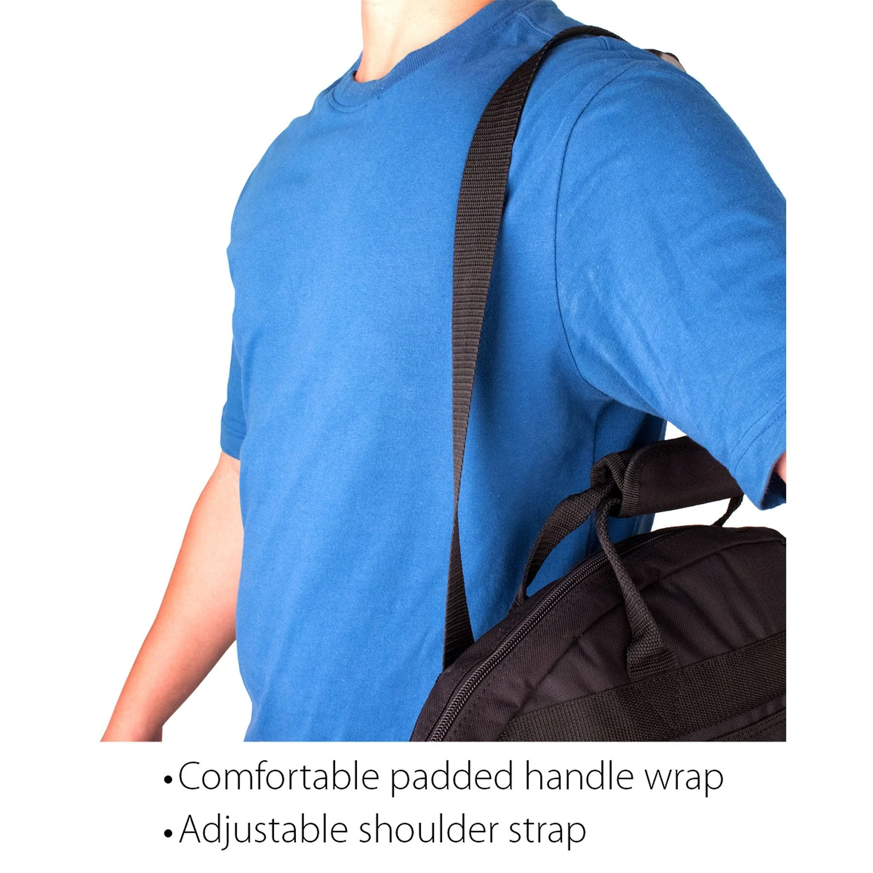 Protec Heavy Ready Series 22" Cymbal Bag with Shoulder Strap Model HR230 - Image 3