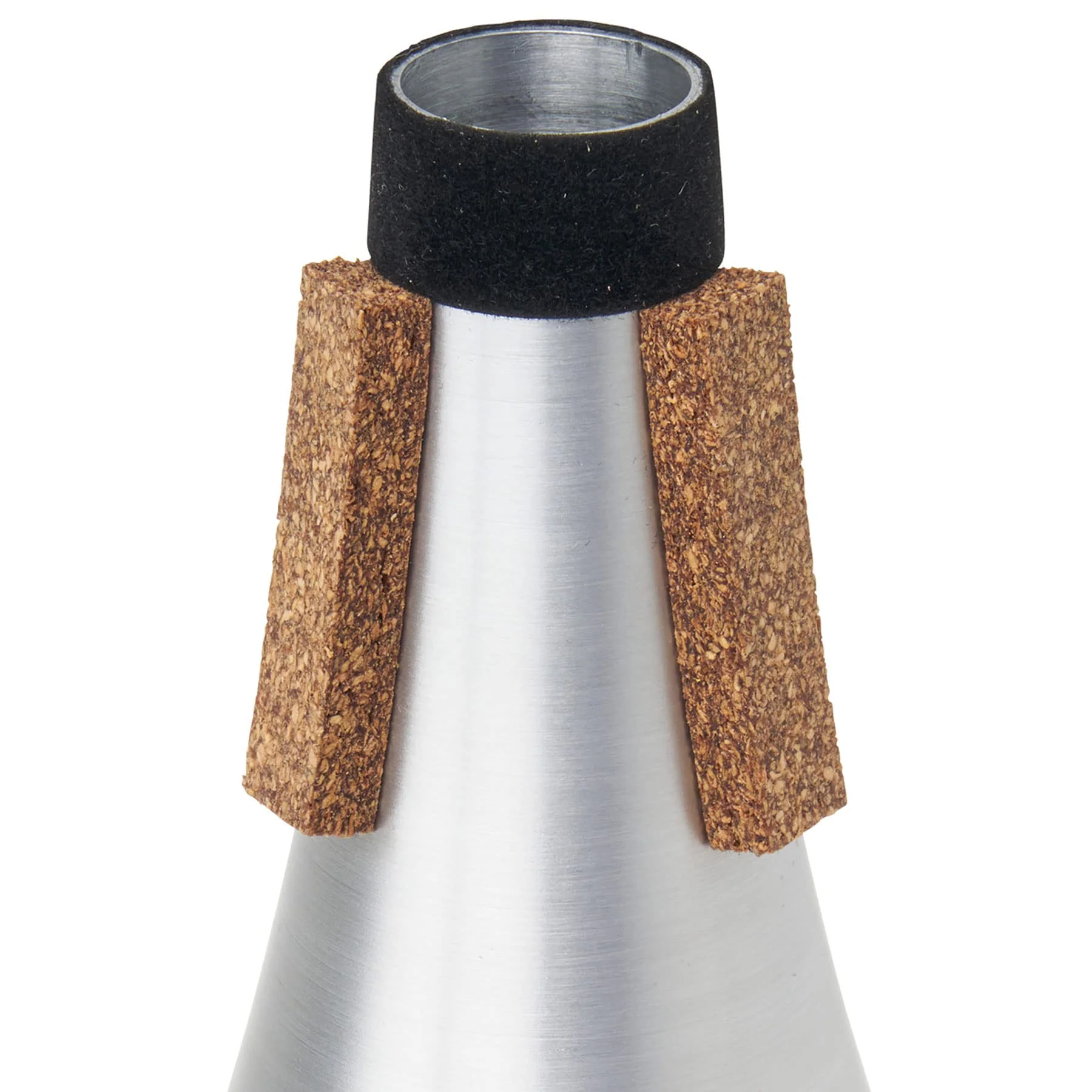 Protec Trumpet Straight Mute, Aluminum, Slim Profile (AM100), Silver - Image 4