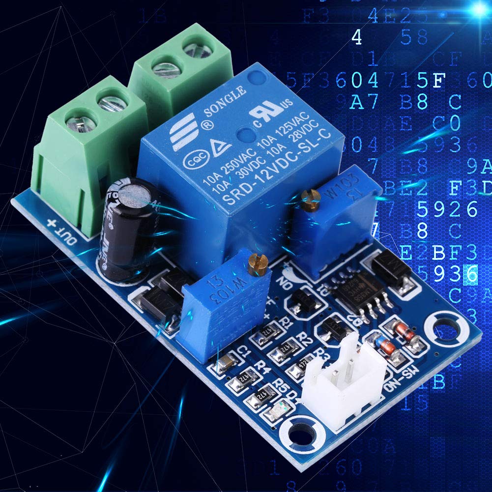 Protection board, 12V battery undervoltage switching module, undervoltage protection for automatic recovery when switched on, with LED indicator - Image 3