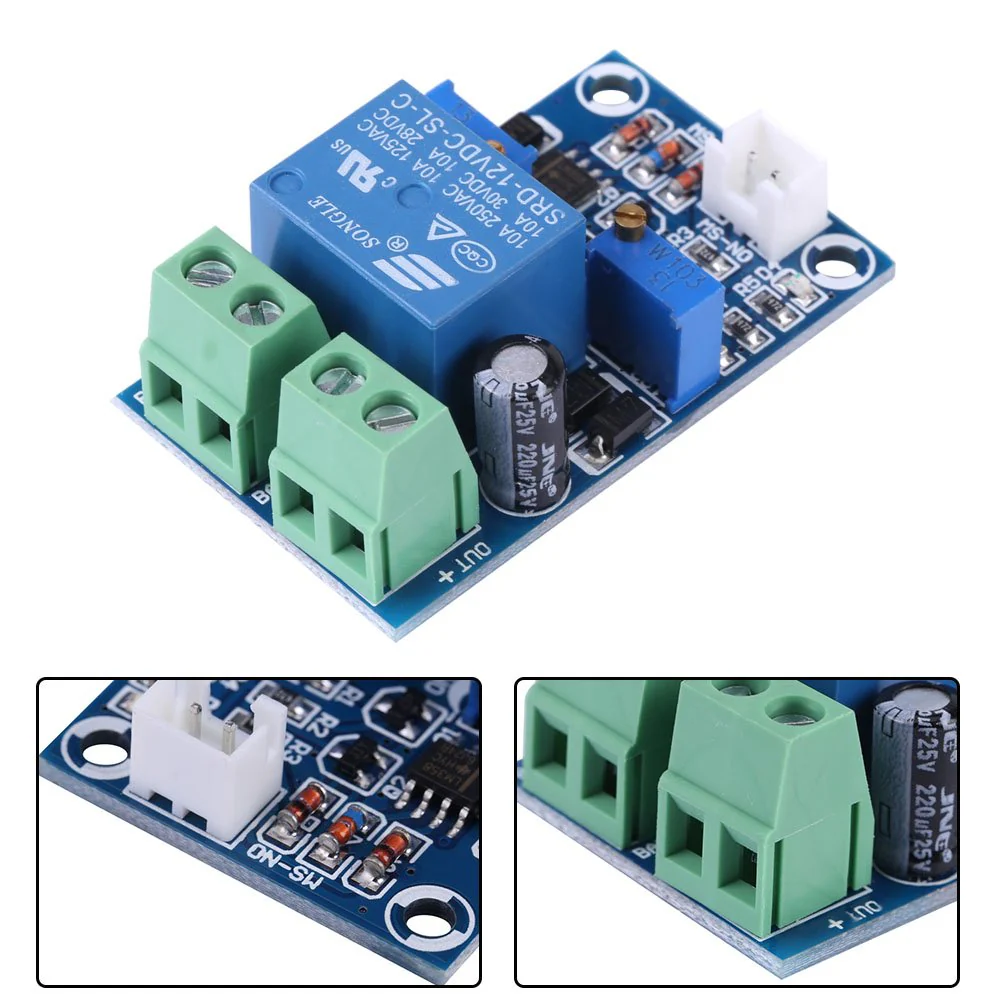 Protection board, 12V battery undervoltage switching module, undervoltage protection for automatic recovery when switched on, with LED indicator - Image 4