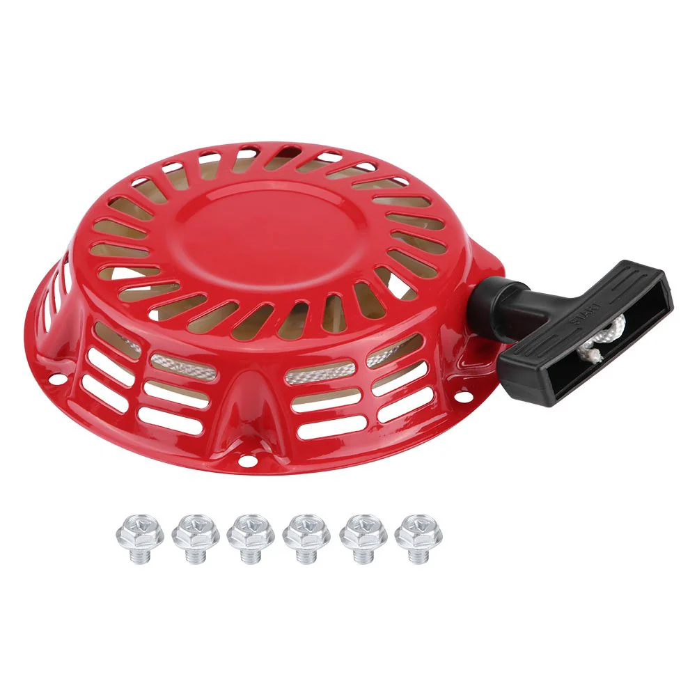 Pulley Starter Vibrating Plate Pull Start Starter Pull Start Assembly for 2KW 168F Petrol Generator