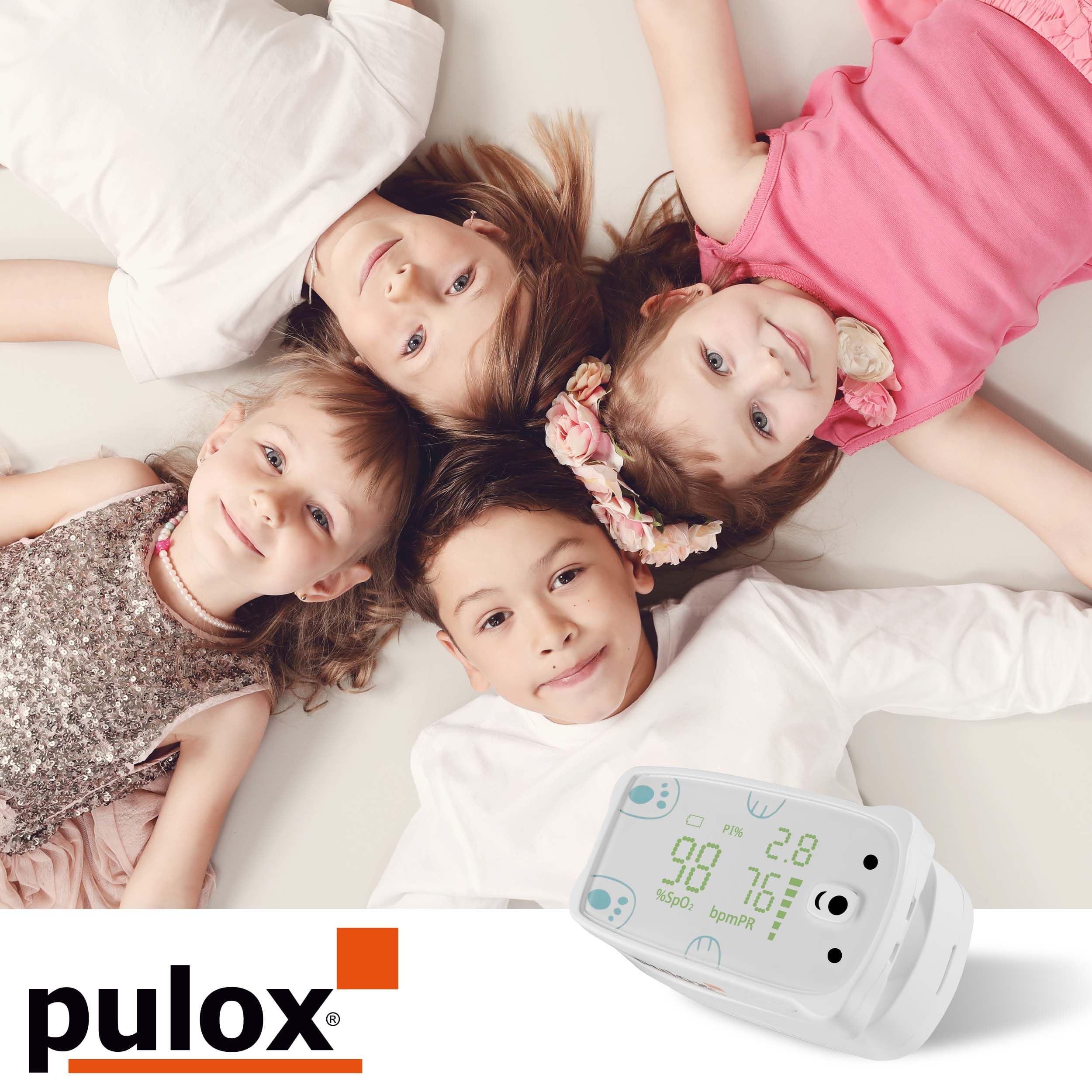 Pulox PO-235 Pulse Oximeter for Children for Measuring Oxygen Saturation, Pulse Rate and PI - with Alarm Function - Image 6