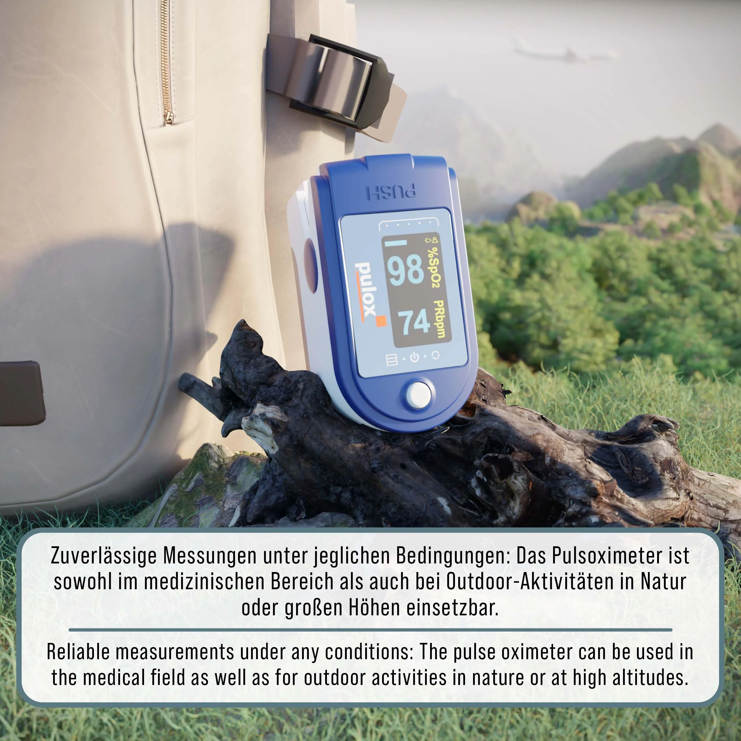 Pulox PO-250 Pulse Oximeter with OLED Colour Display, Software and Accessories - Image 6