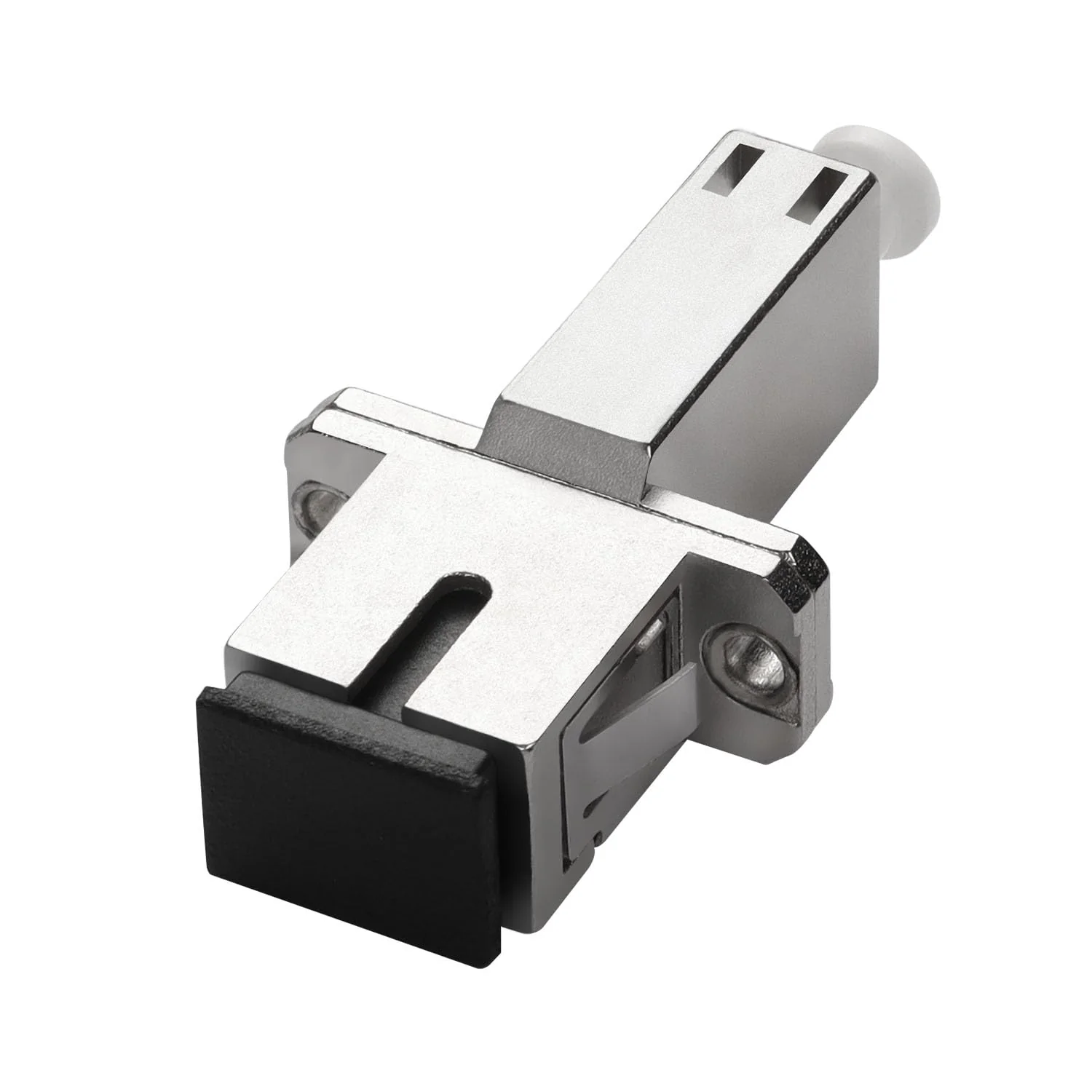 QIANRENON LC Female to SC Female Hybrid Fibre Optic Adapter Coupler SM 9/125μm LC/UPC to SC/UPC Simplex Fibre Optic Connector Socket, for FTTH Connection to Extend LC-SC Patch Cord Pigtail