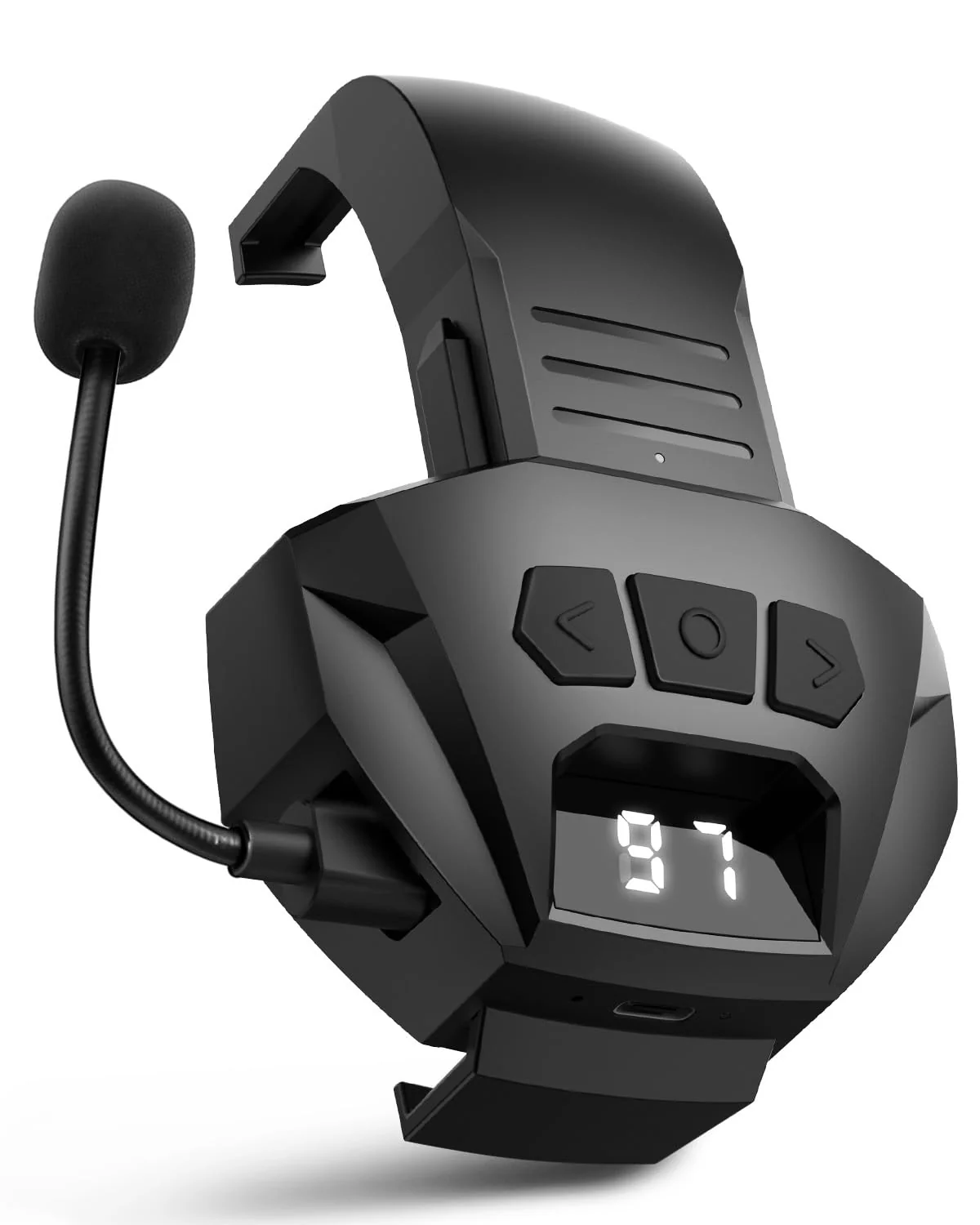 Qozybuds Wireless Bluetooth 5.4 Adapter for Walker's Earmuffs, Portable Receiver for Walker's Razor Slim, Hands-Free Calling