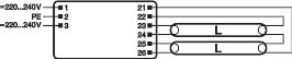 QTP-OPTIMAL 2X54-58/220-240 UNV1 OSRAM QTPOPT2X5 - Image 2