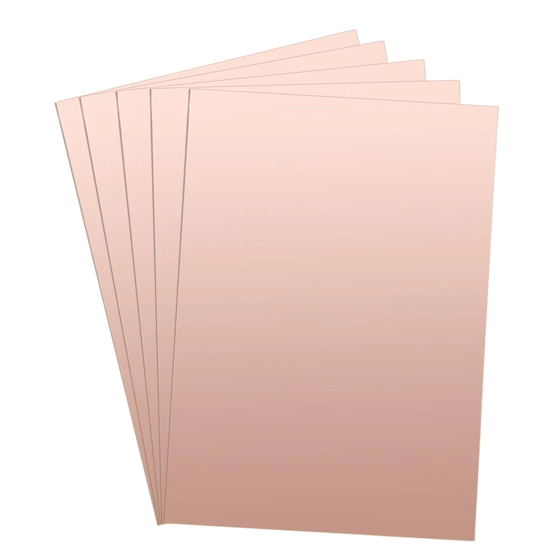 QUARKZMAN 5 Pieces 100 x 70 mm Double-Sided Copper Laminate PCB Circuit Board FR4 2 mm Thick Craft Prototyping Circuit Board