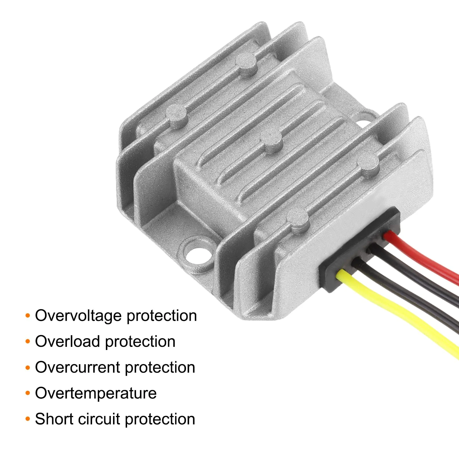 QUARKZMAN DC 12V/24V to DC 6V Voltage Converter 6A 36W Step Down Converter Voltage Reducer IP67 Waterproof Transformer Power Supply Module Power Adapter for Car Truck Solar System - Image 3