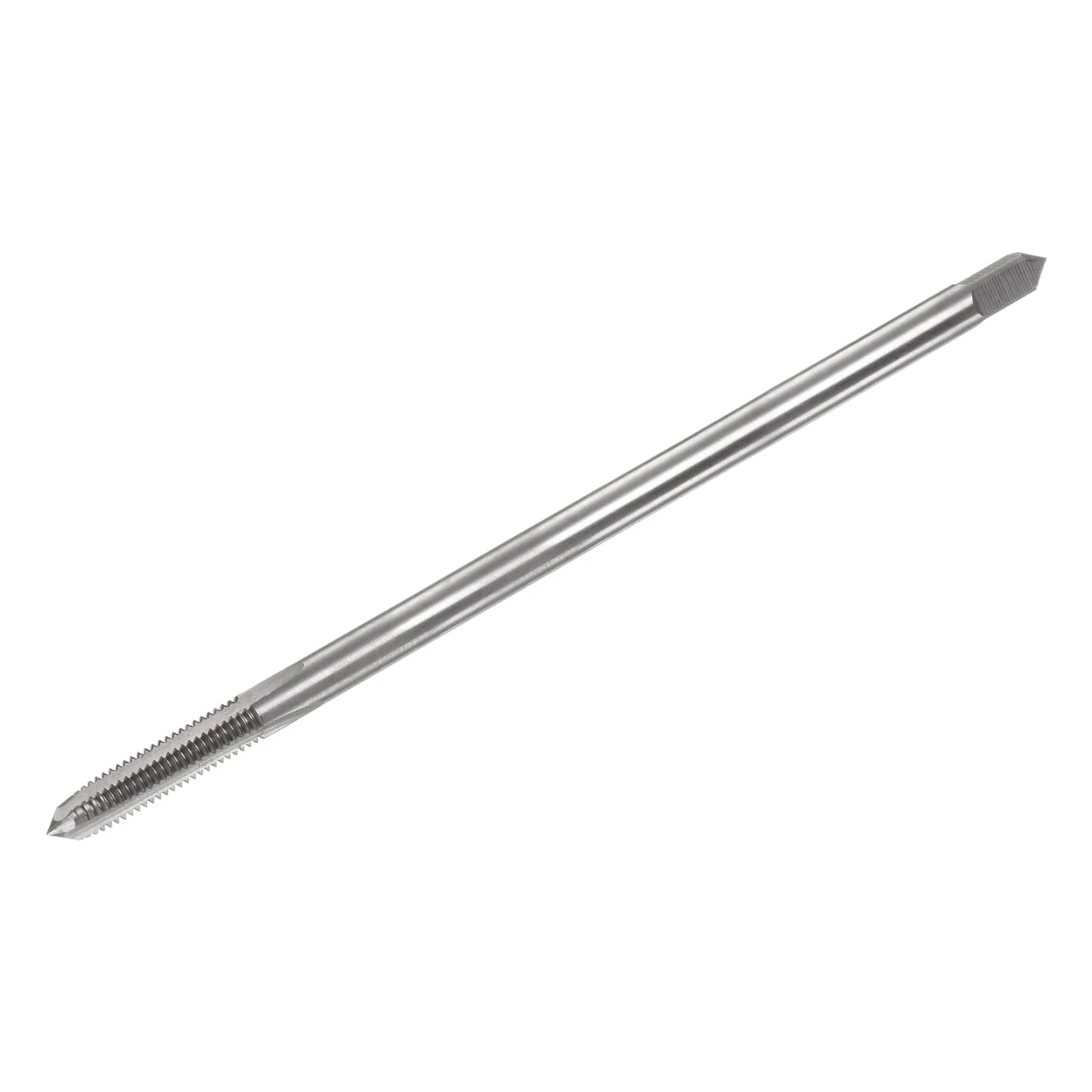 QUARKZMAN Metric Tap M5 x 0.8 H2 120 mm Extra Long Straight Flute Thread Cutting Machine Tap Thread Cutting Tool M5 x 0,8 x 120mm