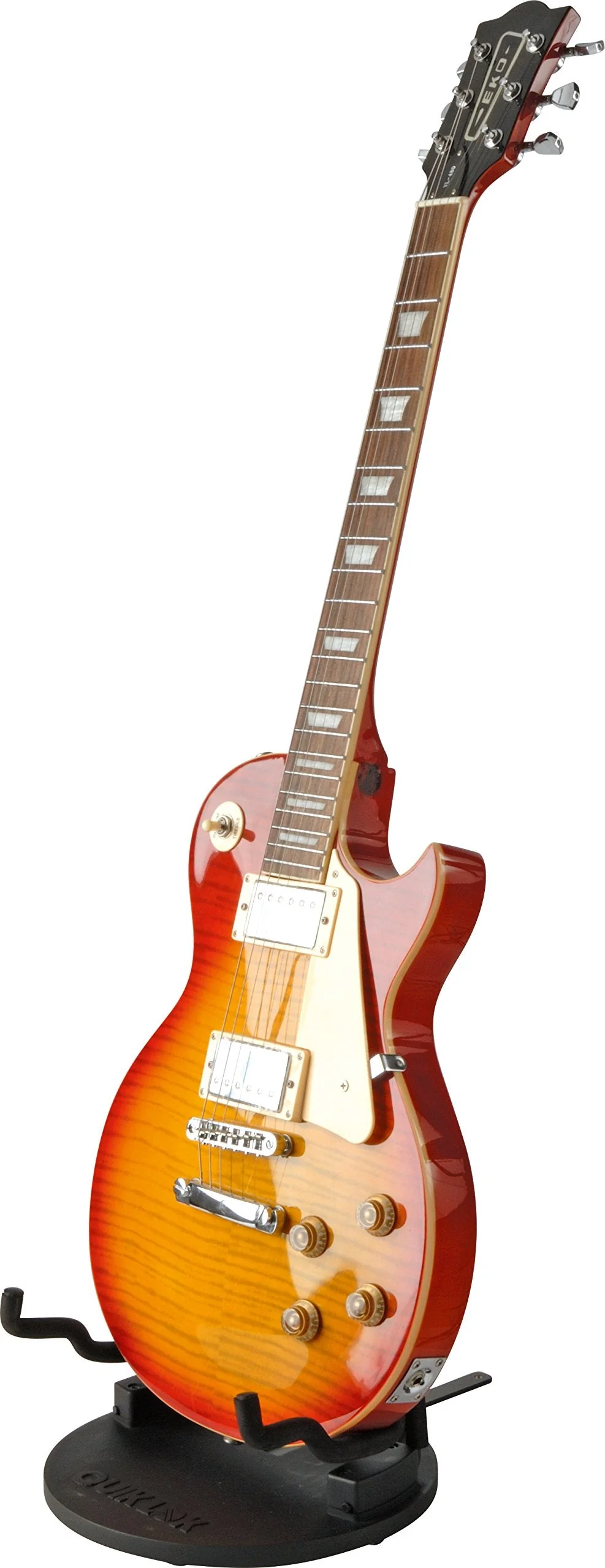 Quick Lok GI8 Round Compact Portable Universal Guitar Stand - Image 4
