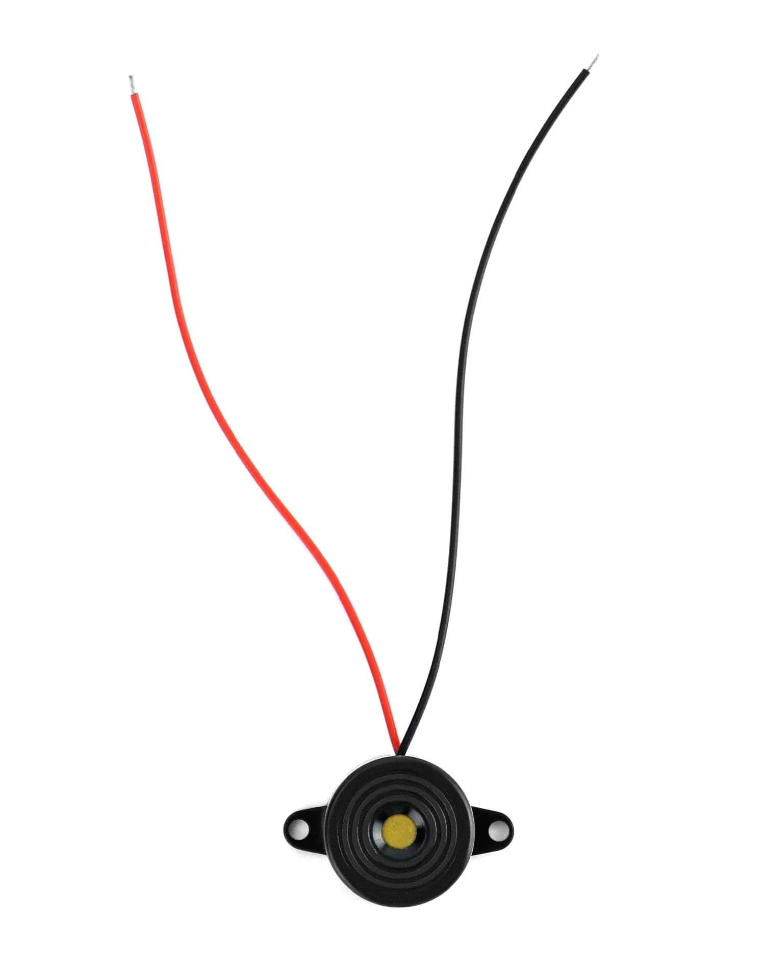 QWORK 8pcs Electronic Buzzer 3-24V Active Buzzer 87dB Buzzer Alarm Piezo Cable Length 100mm 3-24 V - Image 2