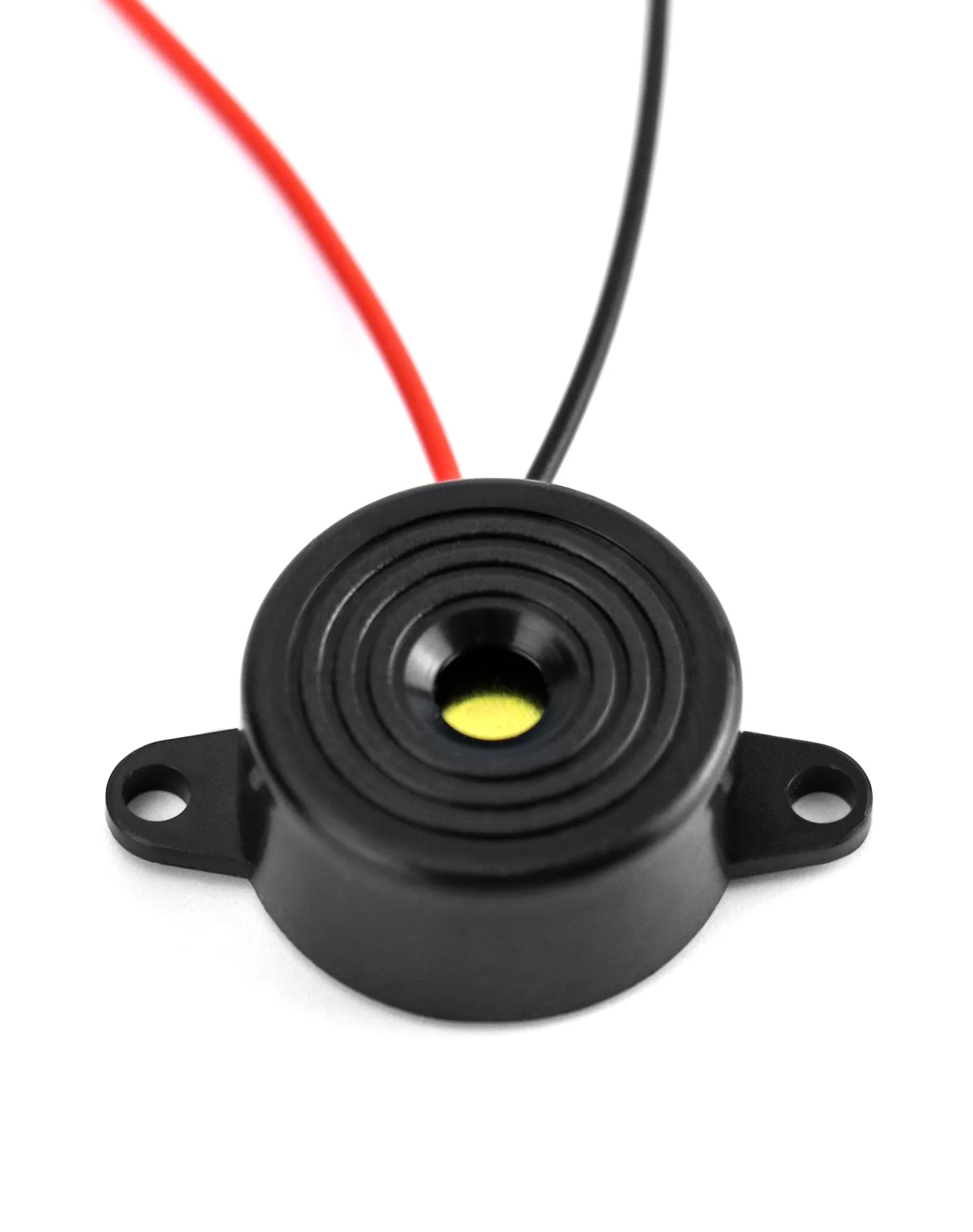 QWORK 8pcs Electronic Buzzer 3-24V Active Buzzer 87dB Buzzer Alarm Piezo Cable Length 100mm 3-24 V - Image 4