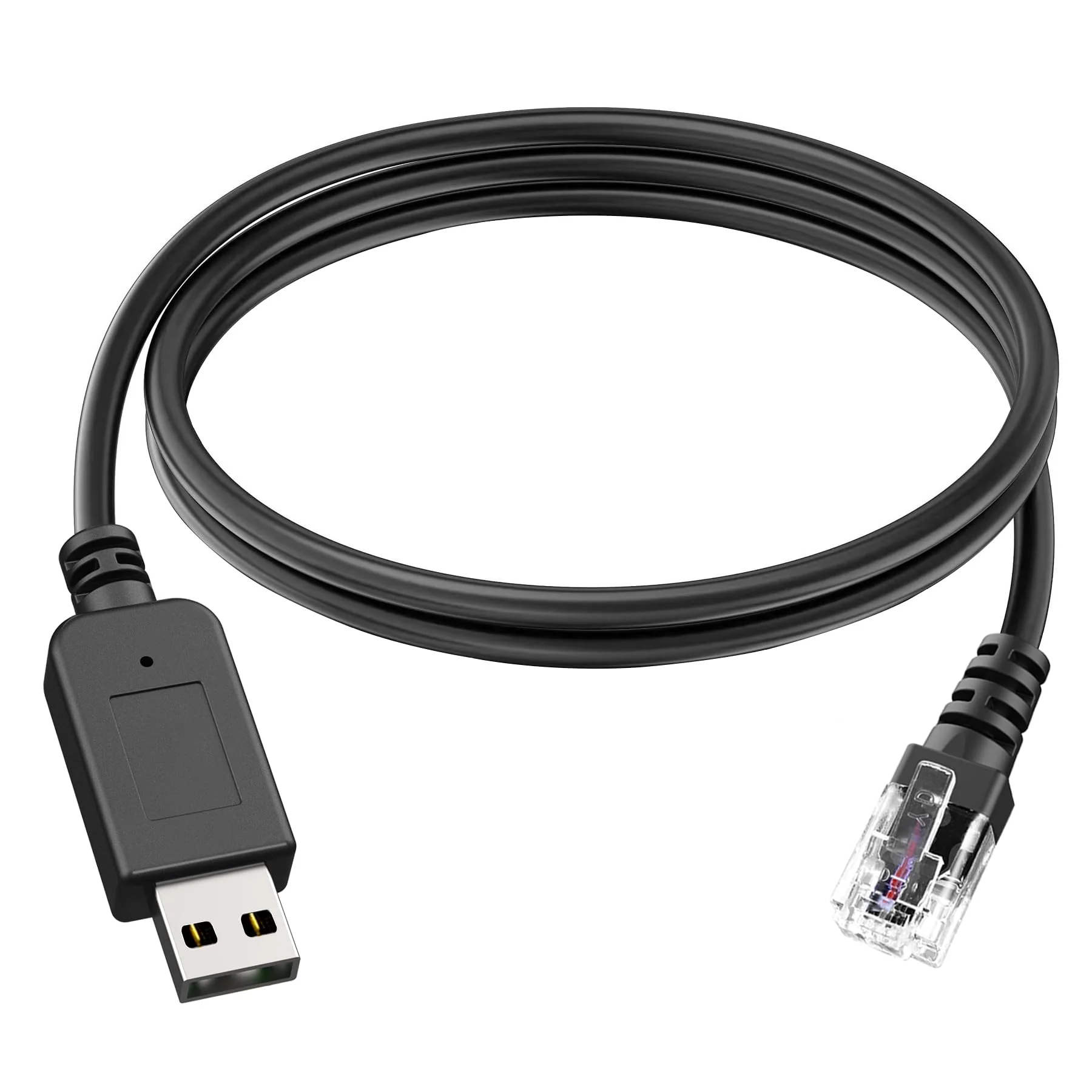 Radar Detector Cable, USB to RJ11 Plug Cable,Replacement Radar Detectors Power Cable for Escort MAX 360 Uniden R1 R3 R4 DFR8 DFR9 Passport 9500i Radenso XP Beltronics STI Radar Detector(RJ11-3.3ft) RJ11-3.3FT