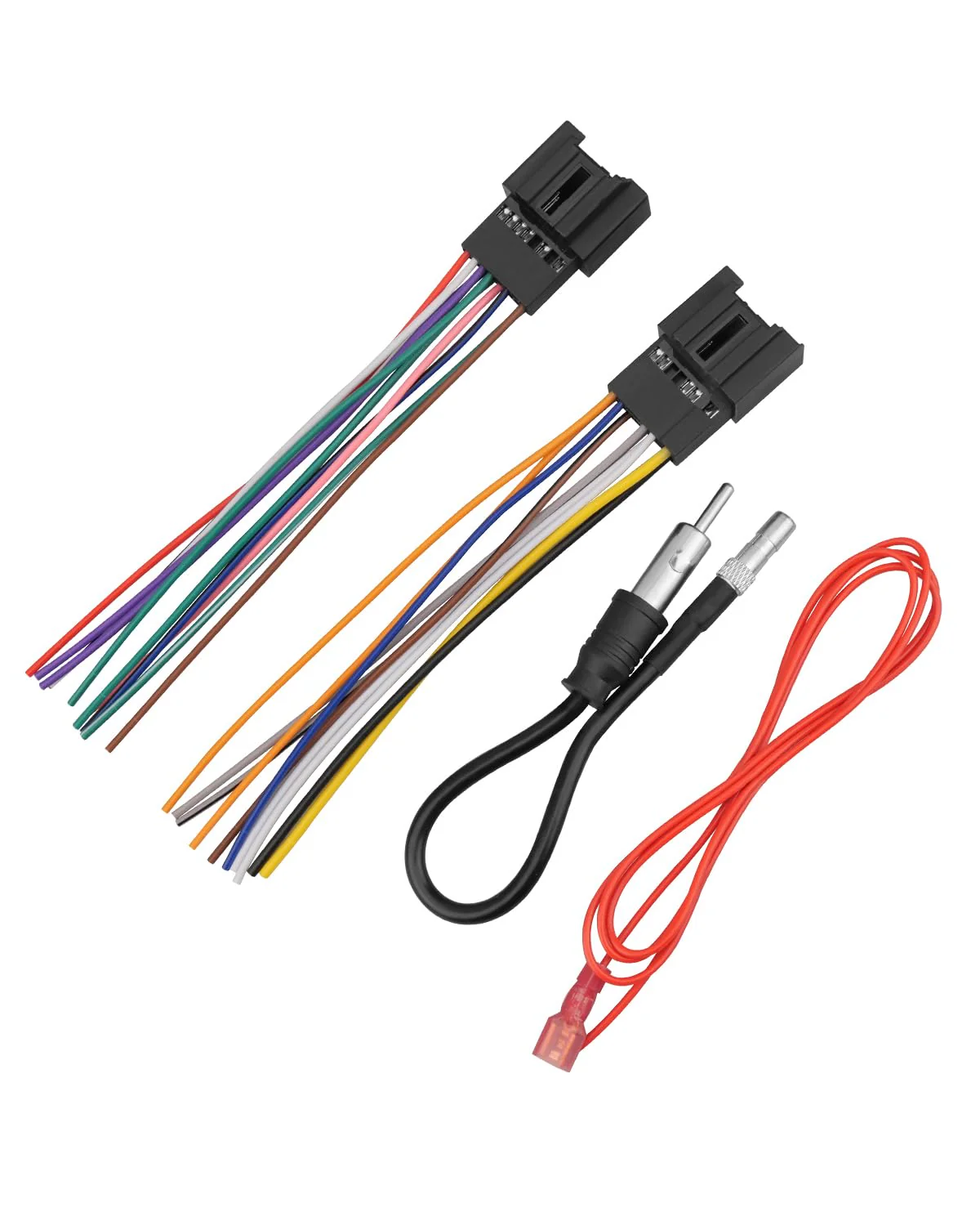 Radio Wire Harness Plug with Antenna Adapter Fit for GMC/Chevrolet/Buick/Pontiac/Cadillac/Hummer H2, ASC Audio Car Stereo Installation Wire Harness