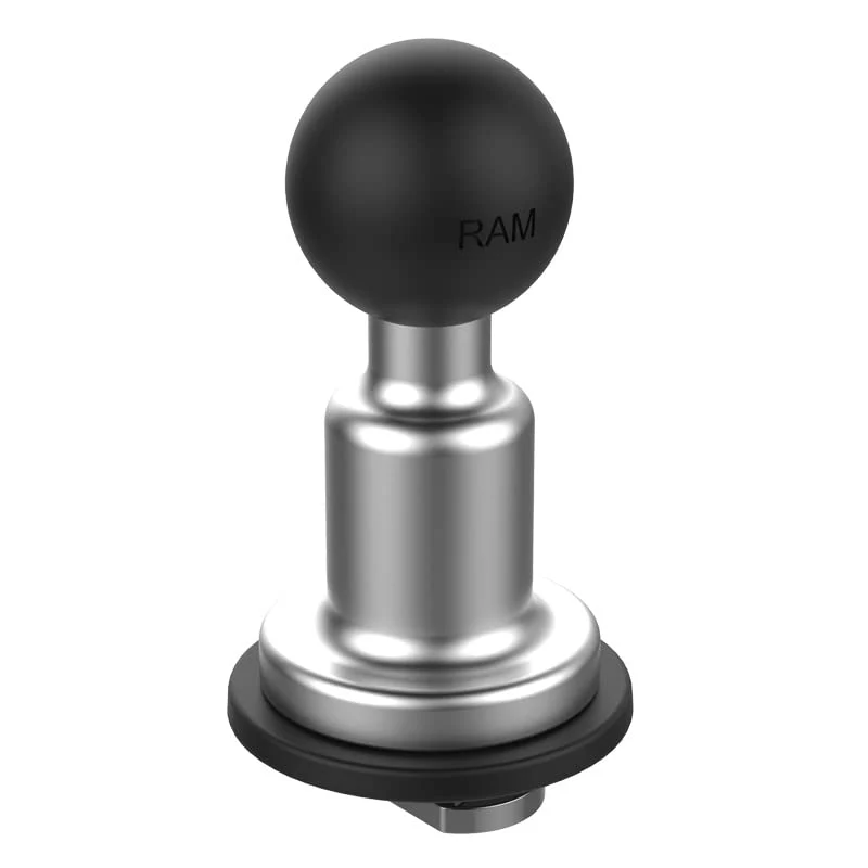 RAM Mounts Aluminum Track Ball with T-Bolt Attachment RAM-B-463-TRA1U with B Size 1" Ball Aluminum B Size 1" Ball