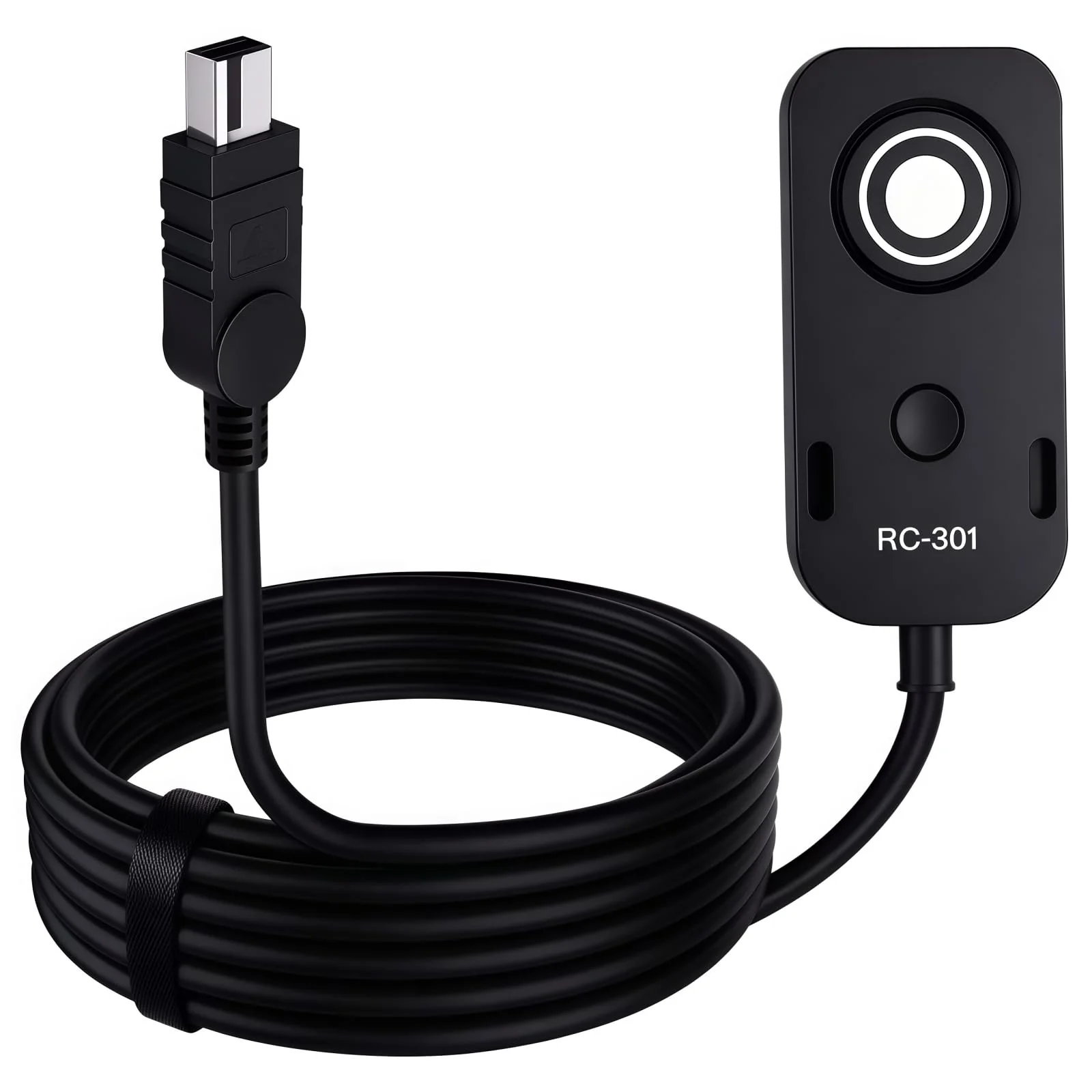 RC-301 Camera Release Cable for Nkon Remote Shutter Control Compatible with DF, Z5, Z6, Z7, D750, D7200, D7100, D7000, D7500, D5000 D600, D610, D5100, D5200, D5300, and D5600 Models