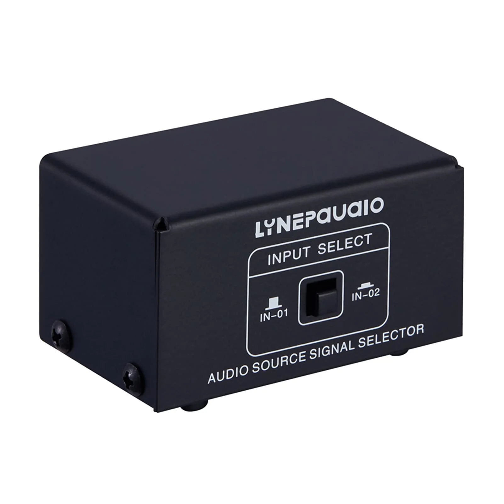 RCA Switch Audio Switcher RCA 2 in 1 Out / 1 in 2 Out A/B Switch Stereo Audio Splitter Box with No Distortion RCA Jack for Switching Between Computer Speakers and Headphones,LYNEPAUAIO - Image 2