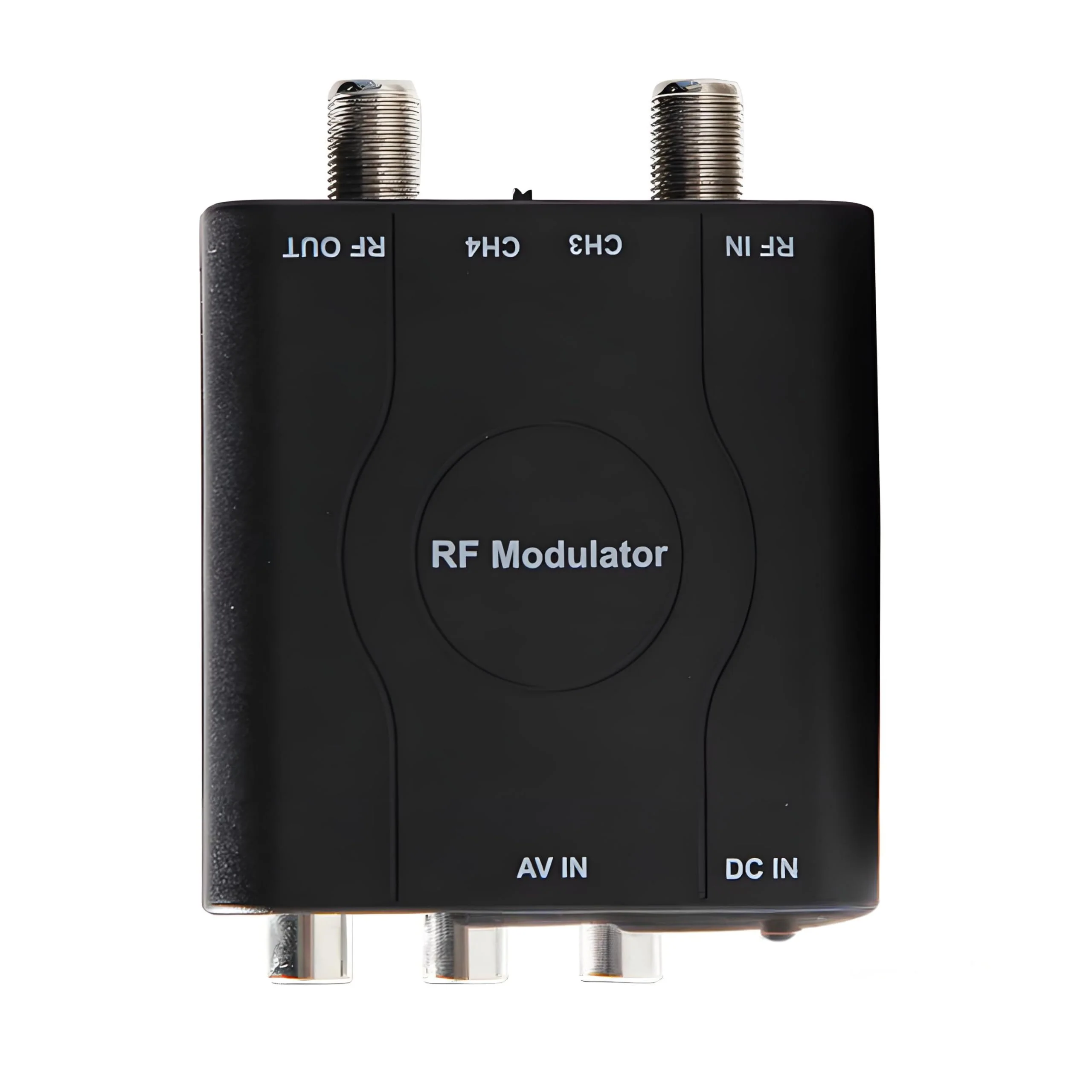 RCA to Coaxial Adapter, RF Coaxial Modulator, CVBS RF Adapter, VHF Converter, Channel 3/4 Switch for Game & Video Hub, DVD, VCR Player, PS2 PS3 PS4 - Image 6