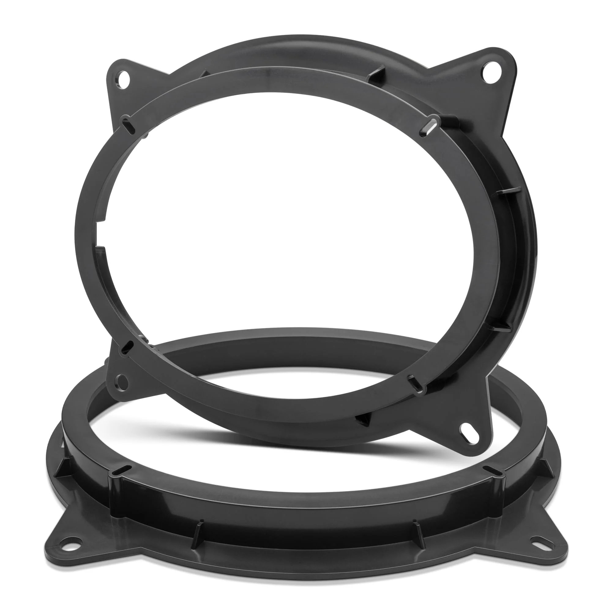 RED WOLF 6" x 9" Front Door Speaker Mount Adapter Fit for 2012 Up Toyota Camry Highlander Tacoma Kluger Sienna Avalon Install Aftermarket Audio Speaker Spacer Ring Bracket Holder 2 PCS