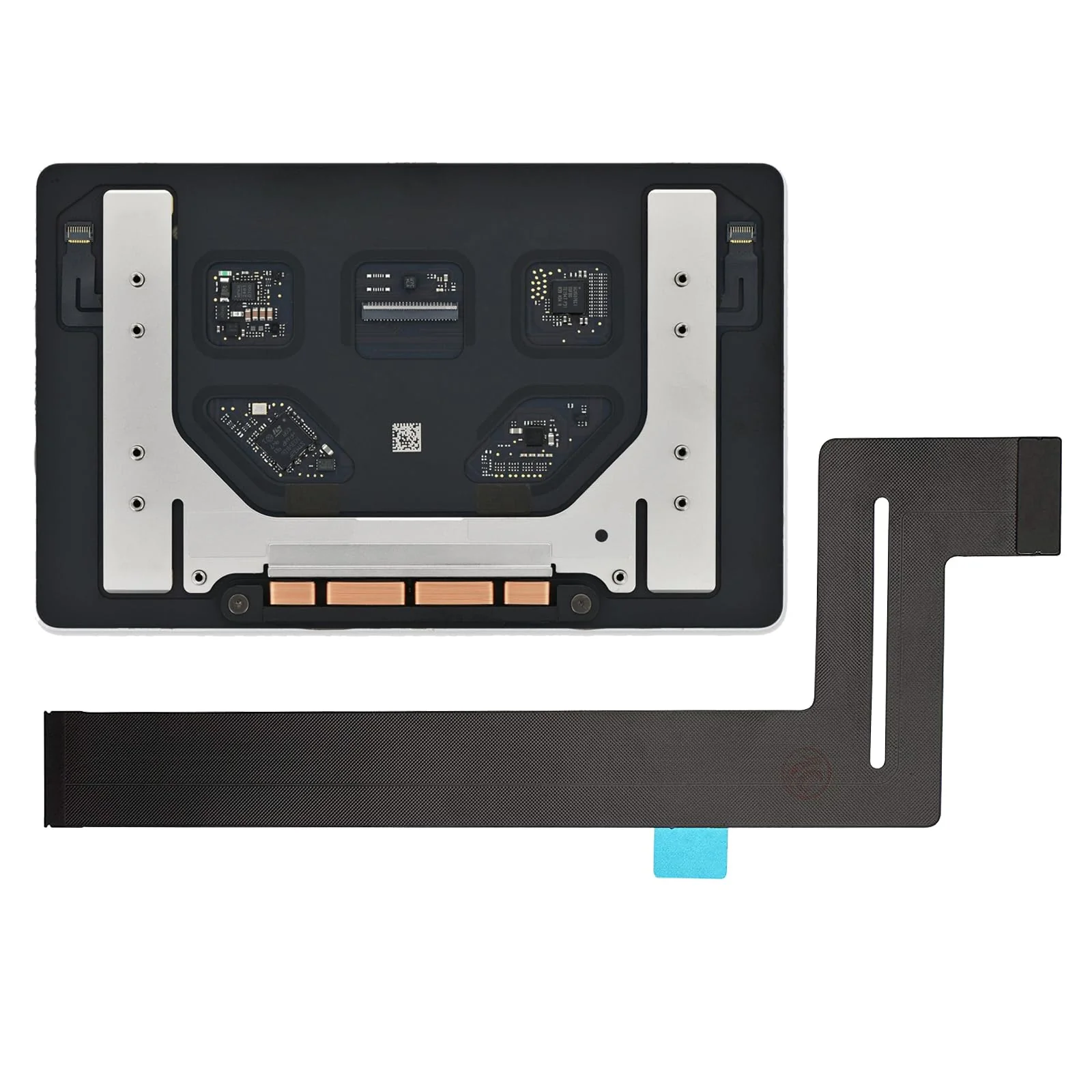 Replacement Touch Trackpad with Trackpad Flex Cable for MacBook Pro 13"" Touch Bar (2016-2017) A1706, (2018-2019) A1989 (Silver) - Image 2