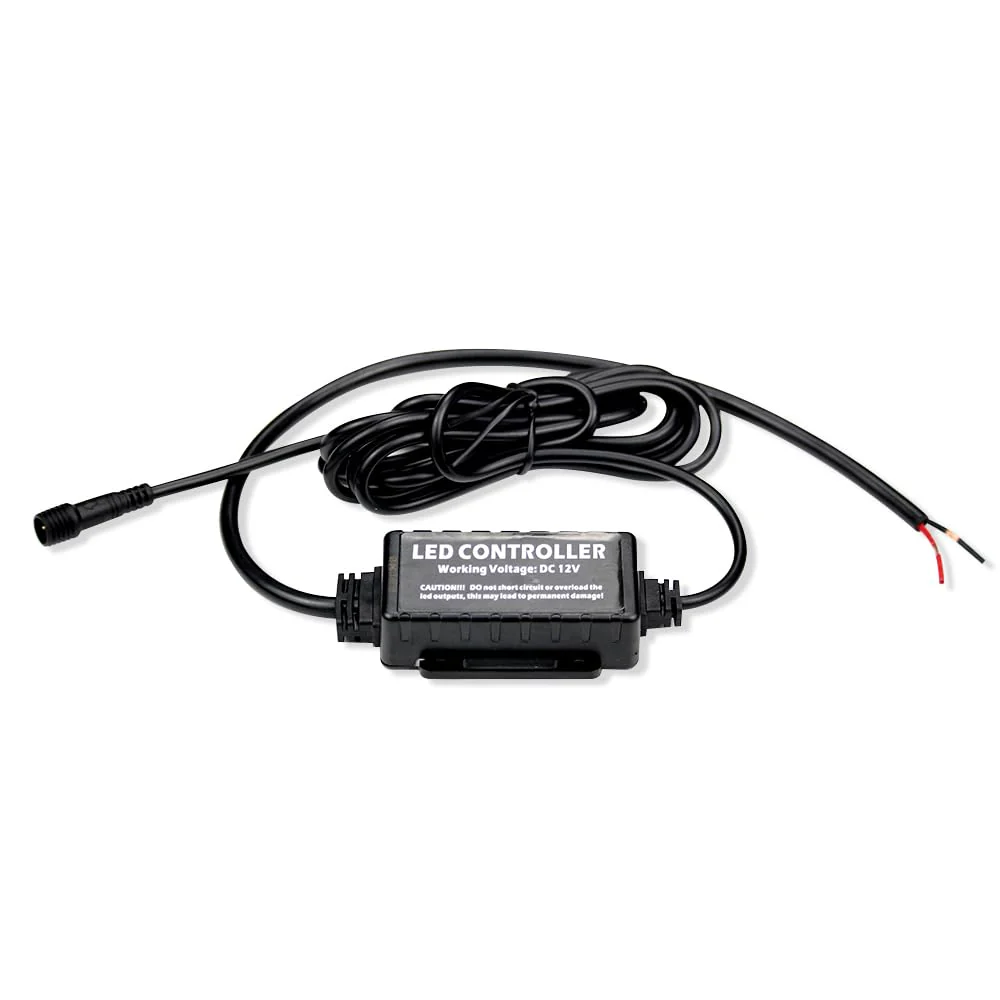 RGB Whip Light Controller Box fit for AddSafety RF 3 PIN One Whip Lights 1PC