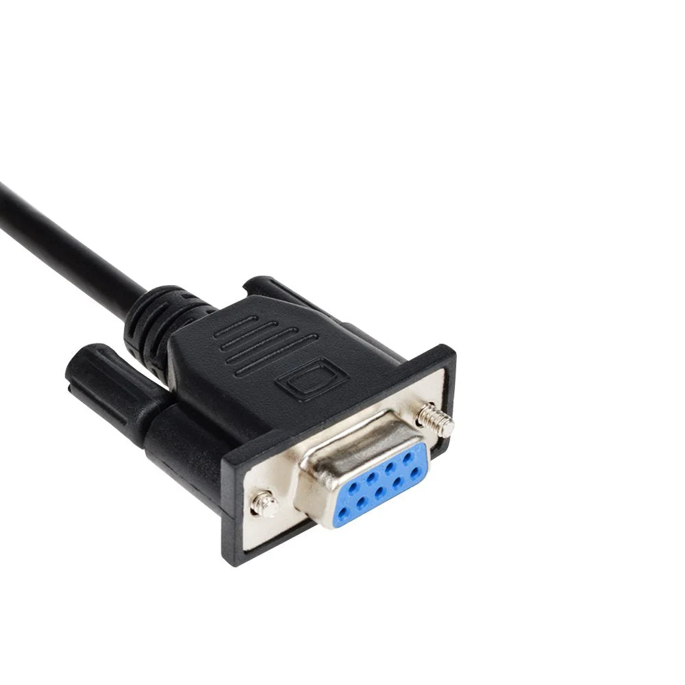 RJ45 to RS232, DB9 9-Pin Serial Port Female to RJ45 Female Cat5 Ethernet LAN Console 9.8Ft - Image 2