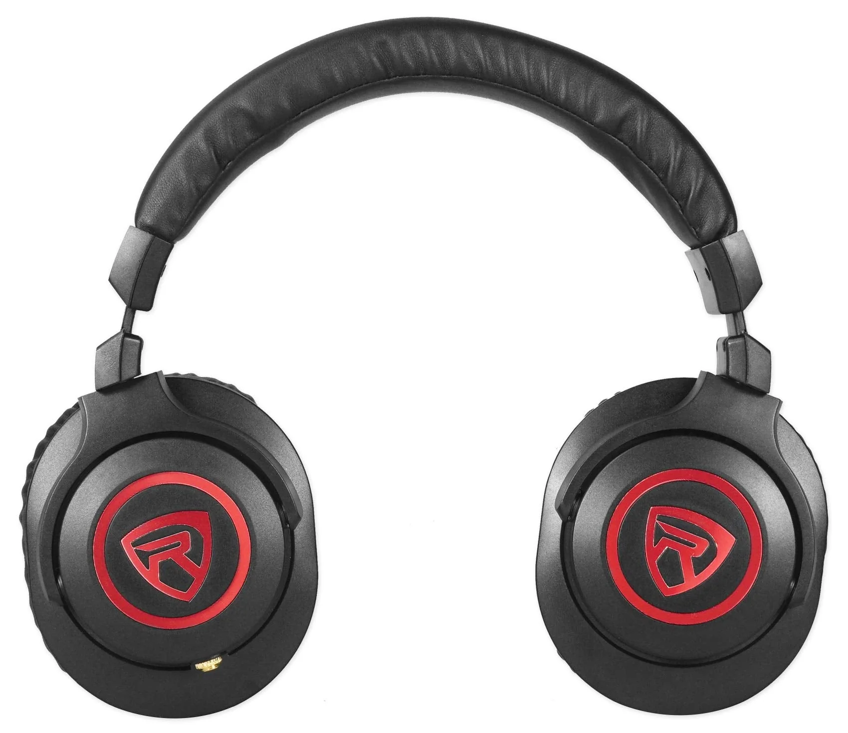 Rockville PRO-M50 SR 40mm Studio Headphones, 32 Ohm, Detachable Coil Cable, Sound Isolation, Durable Build, for Studio Monitoring and Podcasting Red - Image 6