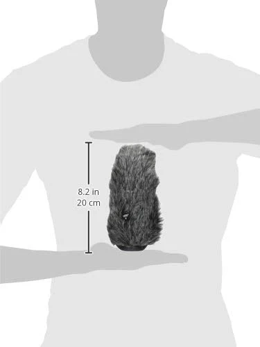RØDE DeadCat VMP+ Windshield for VideoMic Pro+ Artificial Fur Wind Shield Furry Cover,Grey - Image 3
