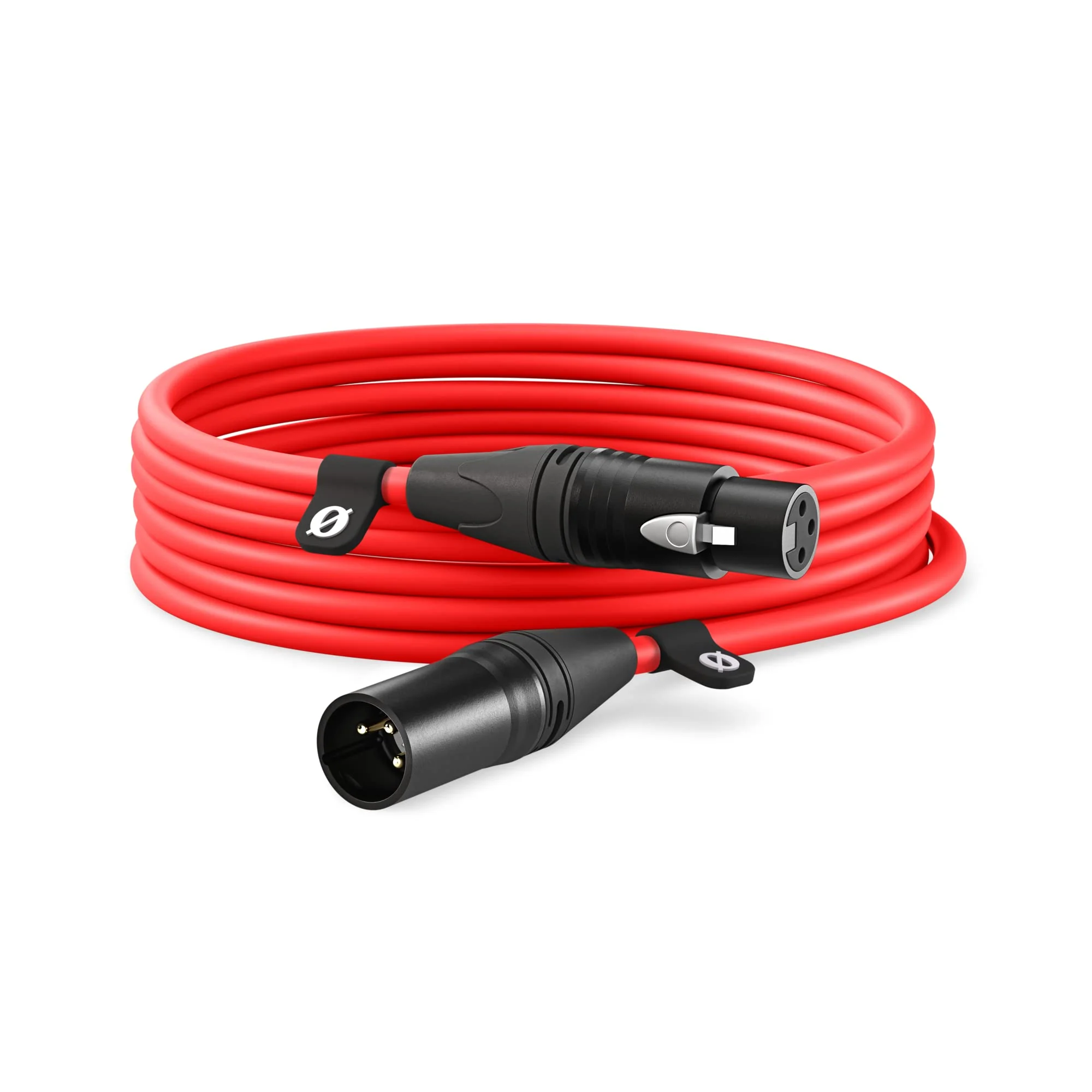 RØDE XLR-3 Premium XLR Cable (3m, Red) 3M
