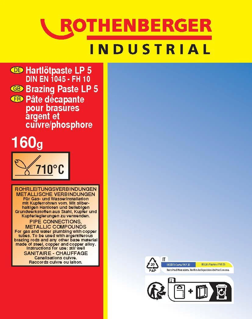 Rothenberger Brazing paste LP 5 035610EContent 160 g 160g - Image 3