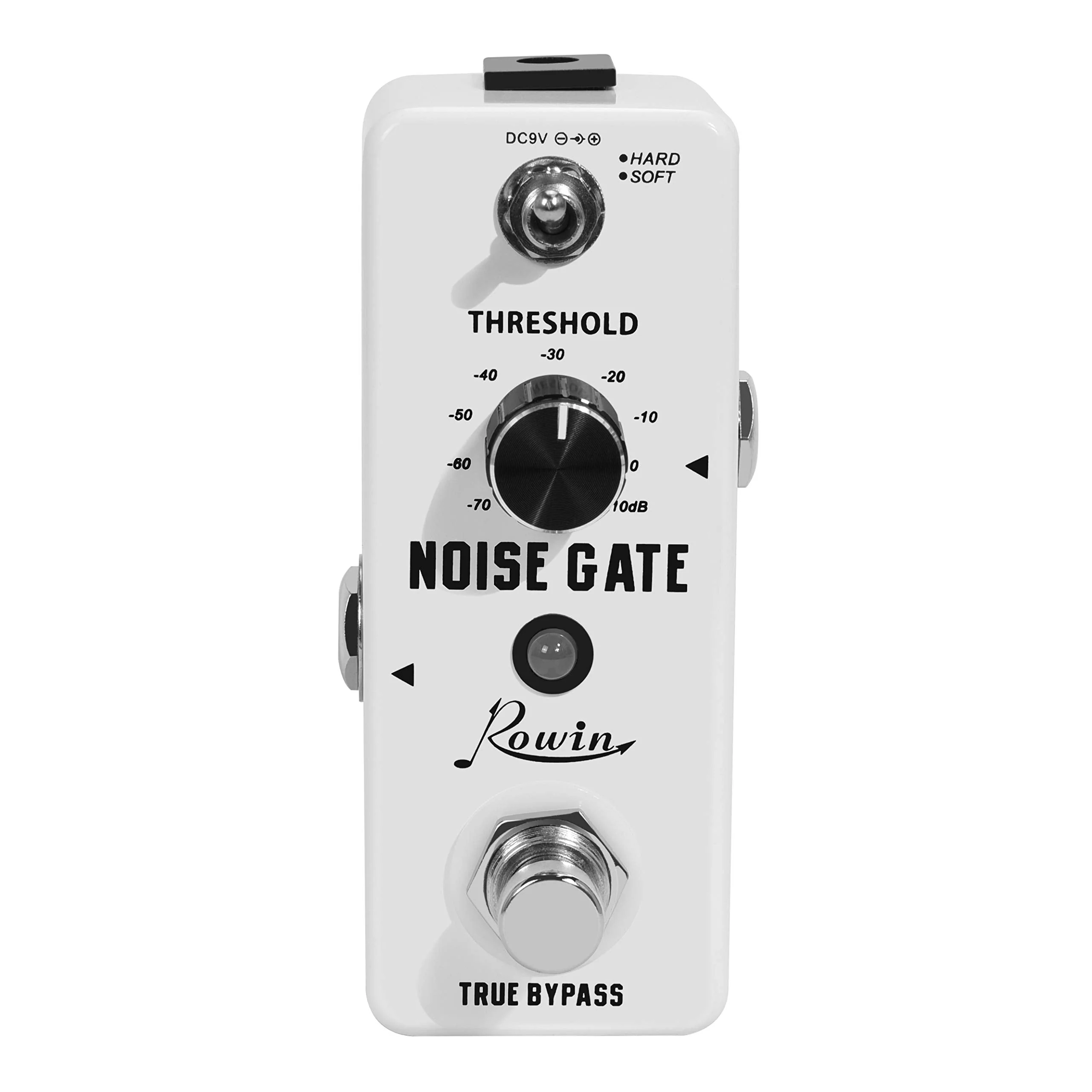 Rowin Guitar Noise Killer Noise Gate Suppressor Effect Pedal LEF-319 White