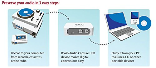Roxio Easy LP to MP3 | LP and Cassette to CD or MP3 Audio Converter [PC Disc] - Image 2