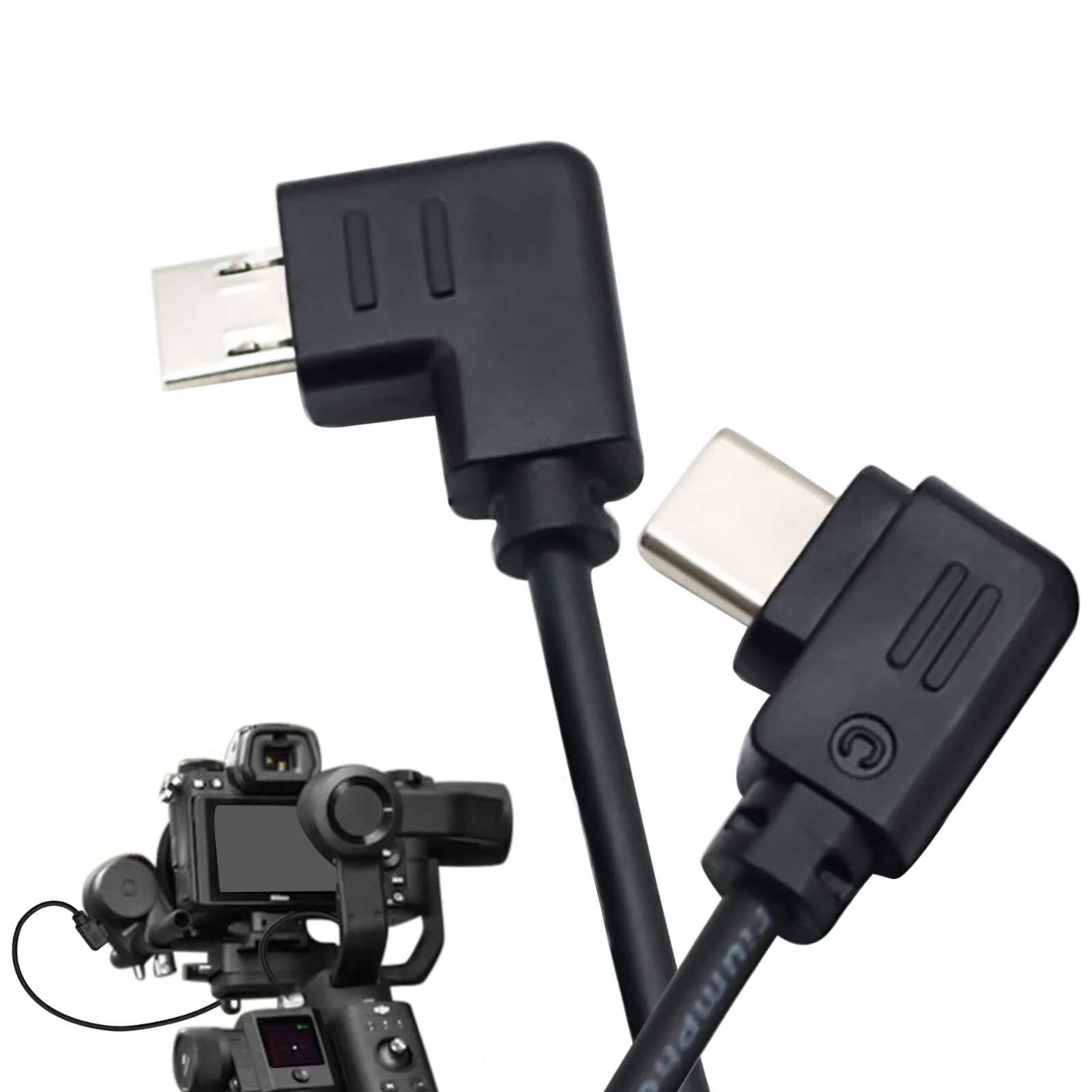 RSS Control Cable, USB-C to Multi-USB Multi-Camera Control Cable for DJI Ronin-SC to for Sony A9, A7, A7S, A7/A7S/A7R II, A7/A7R III 30cm (Upwards) - Image 7