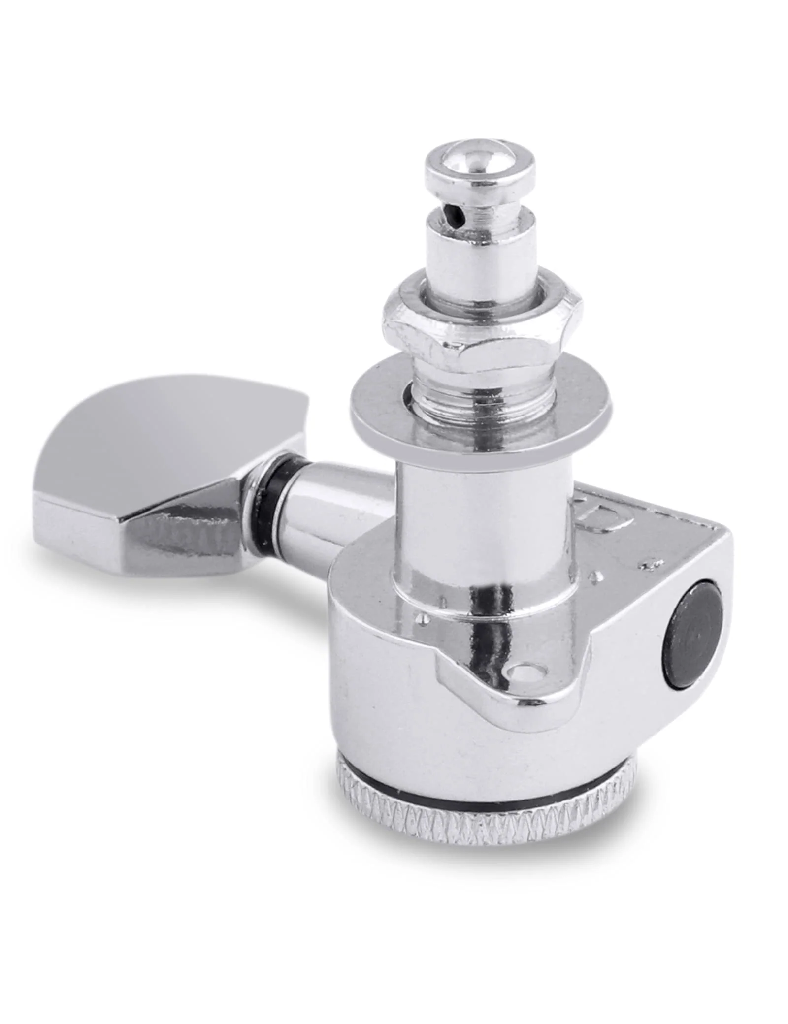 Rubatone Locking Guitar String Tuning Pegs Sealed Machine Heads Tuners Tuning Keys 6 In Line for Right Handed Electric Guitar or Acoustic Guitar Chrome. - Image 8