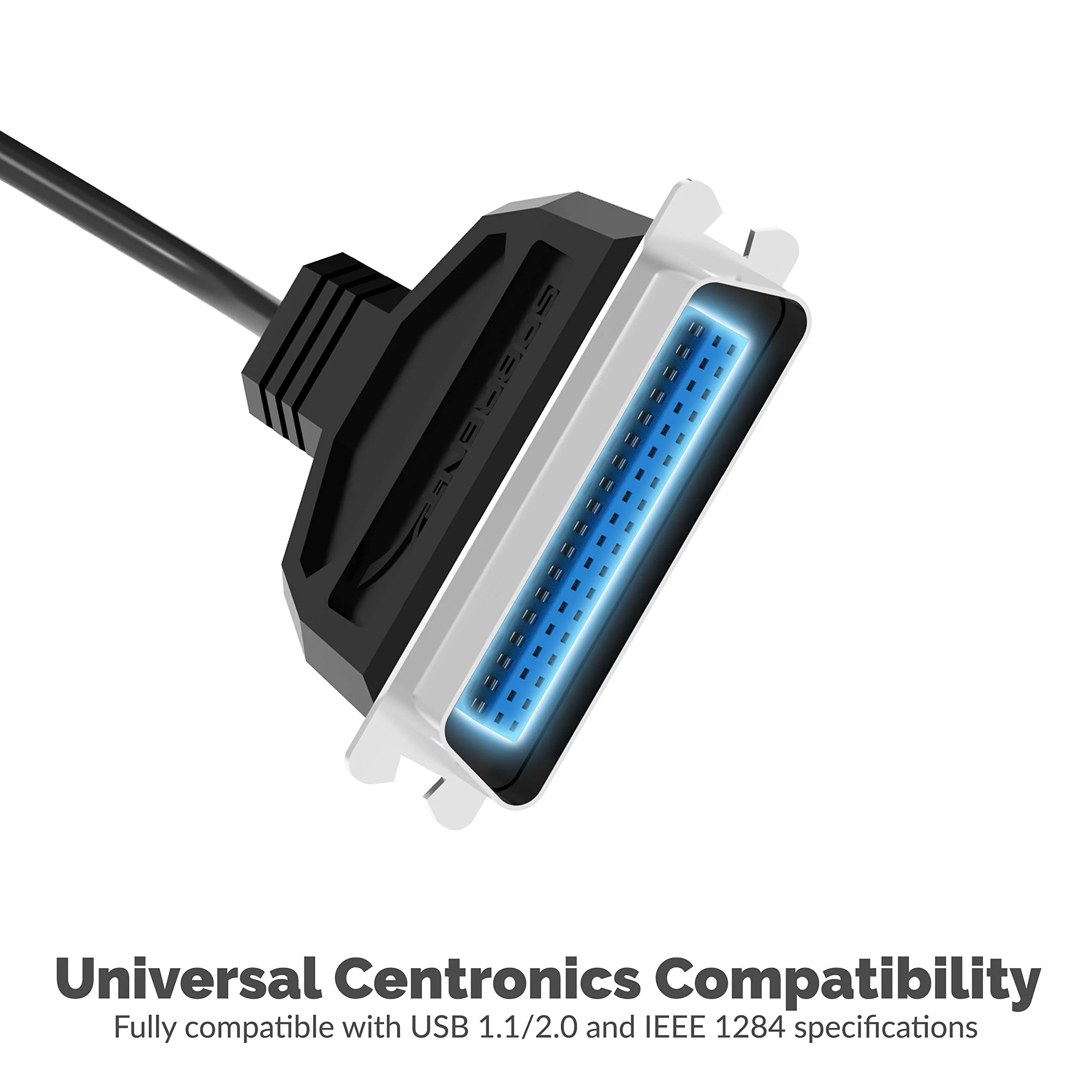 Sabrent USB to Parallel IEEE 1284 Printer Cable Adapter (CB-CN36) - Image 3