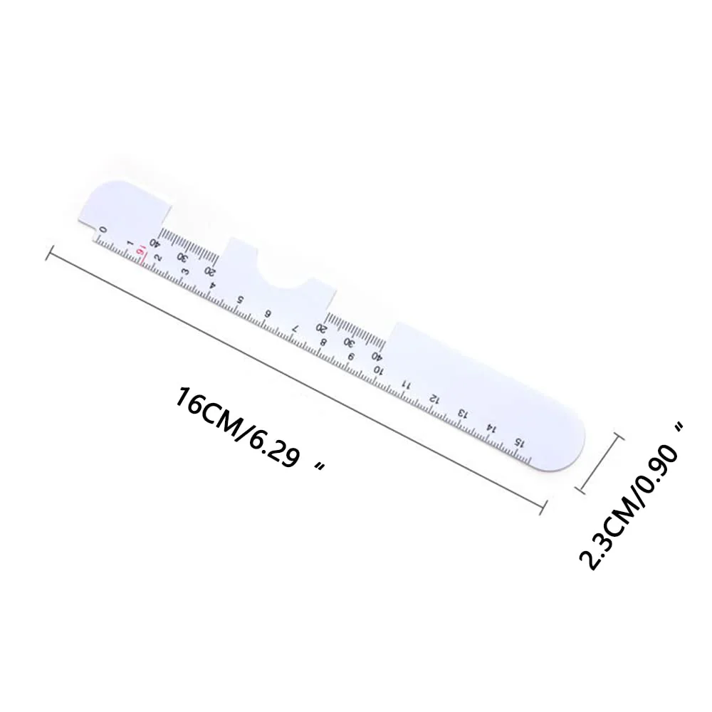 SagaSave 10pcs Optical PD Ruler Plastic Pupil Distance Meter Eye Eye Test Tool - Image 2