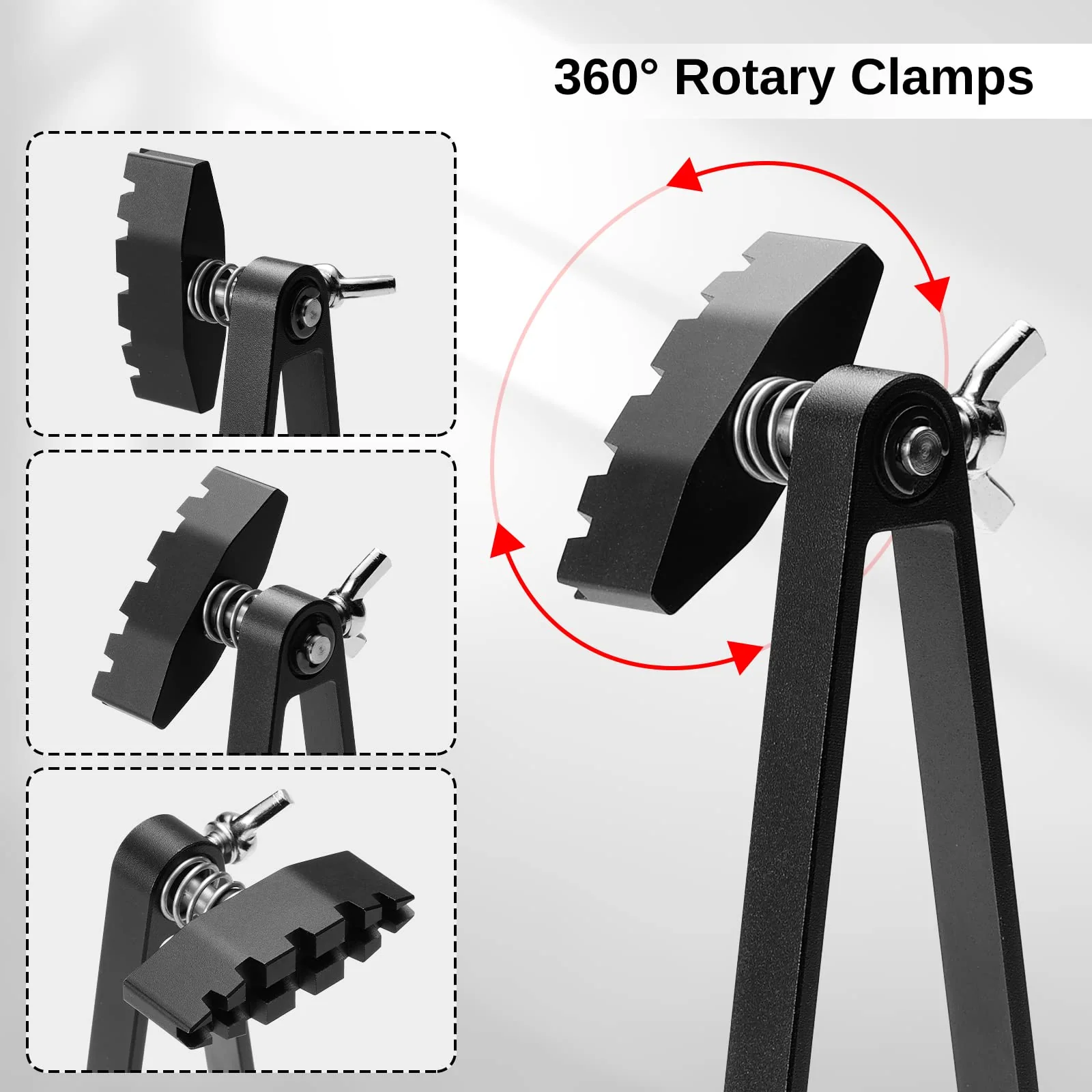 SainSmart Magnetic Adjustable Circuit Board Holder, 360 Degrees Rotated, Soldering Helping Hand for Clamping PCB, Desoldering, and Soldering DIY Working Station, ESD Safe - Image 3